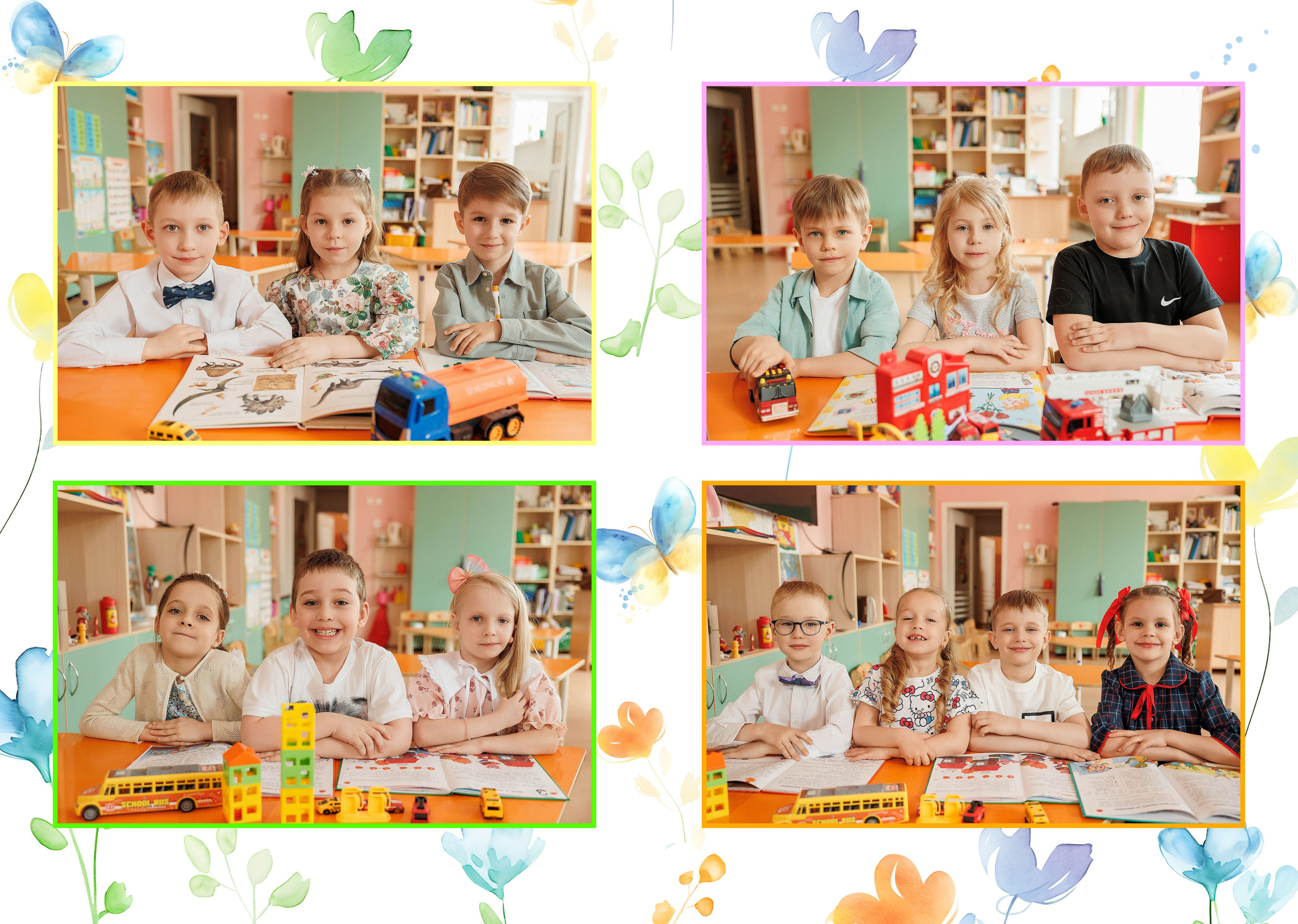 Выпускной альбом для детского сада. Свадебный фотограф Денис Перминов в Воронеже