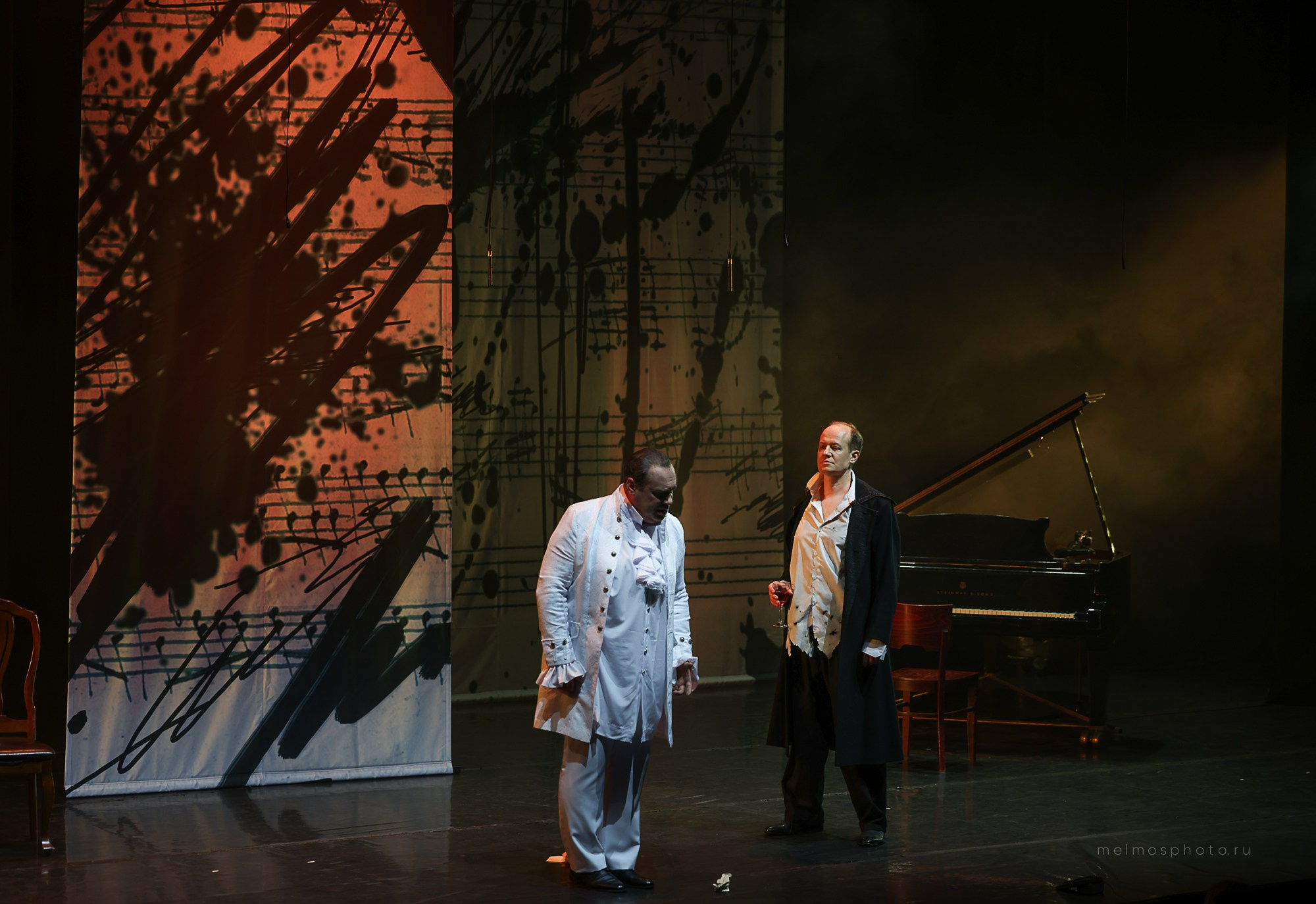 Моцарт и Сальери. МОСКОНЦЕРТ. Reportage, architectural, fine art photographer Lena Melnikova in Moscow