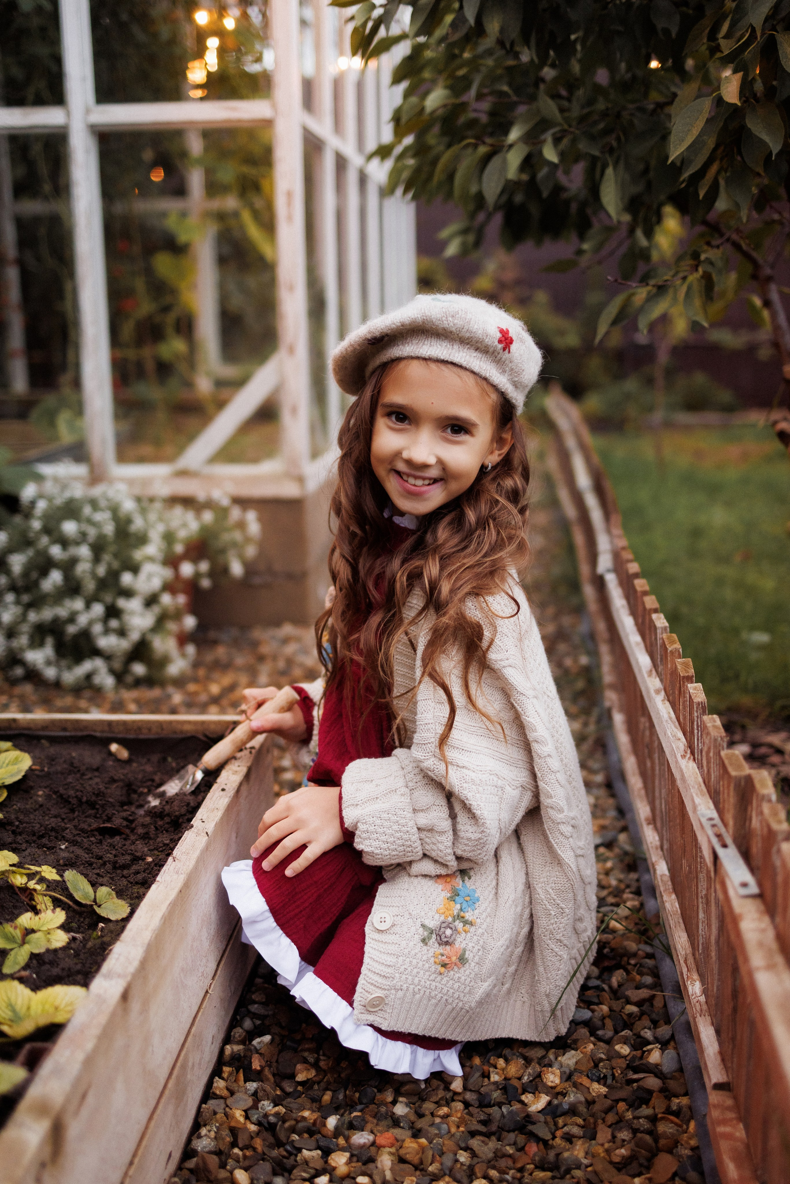 Семейная фотосессия в осенних декорациях фотостудии «Теплица», город Краснодар. Семейный и детский фотограф в Краснодаре Анна Трашкова