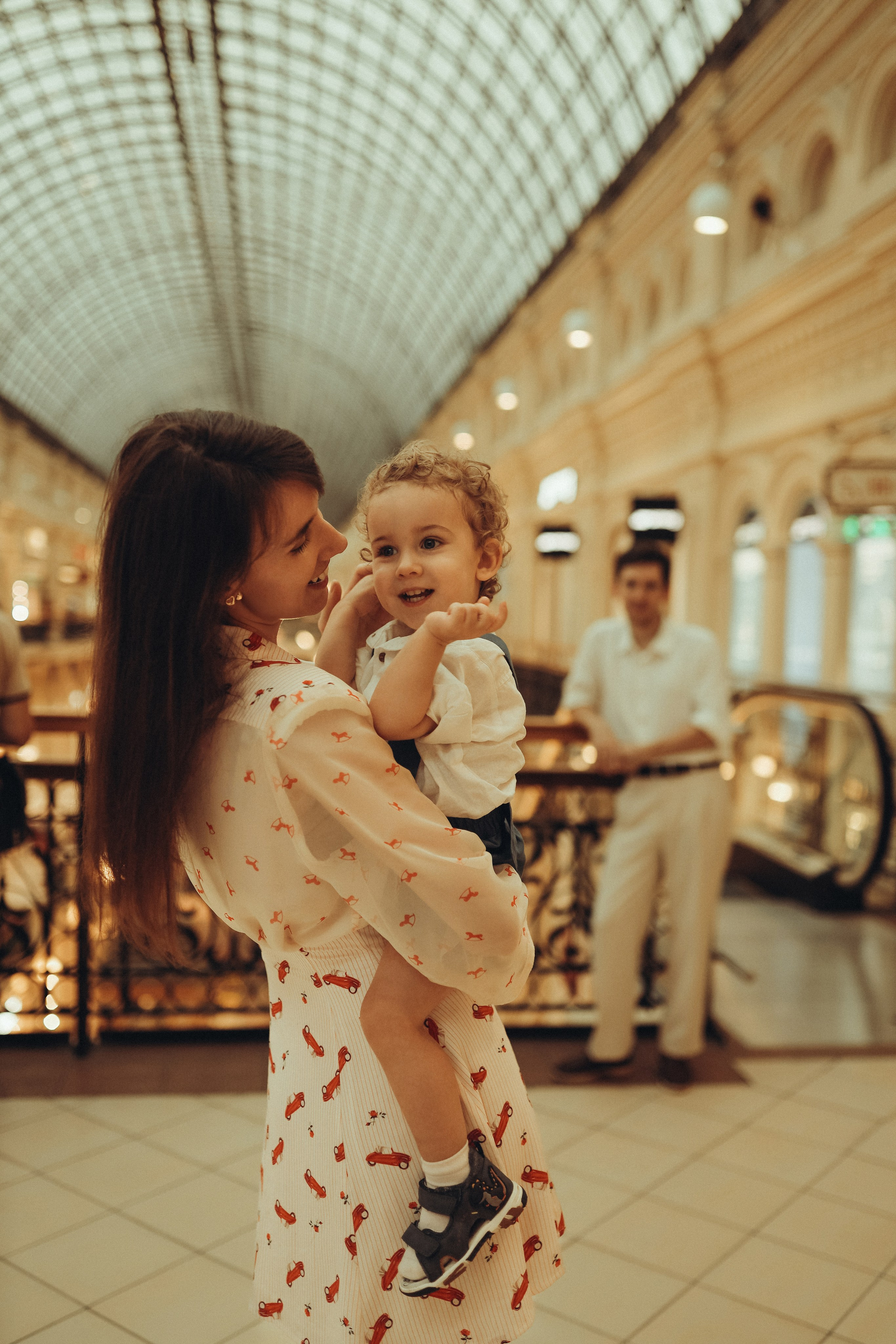 Прогулка у Кремля. Семейный и детский фотограф в Москве Анастасия Меликова