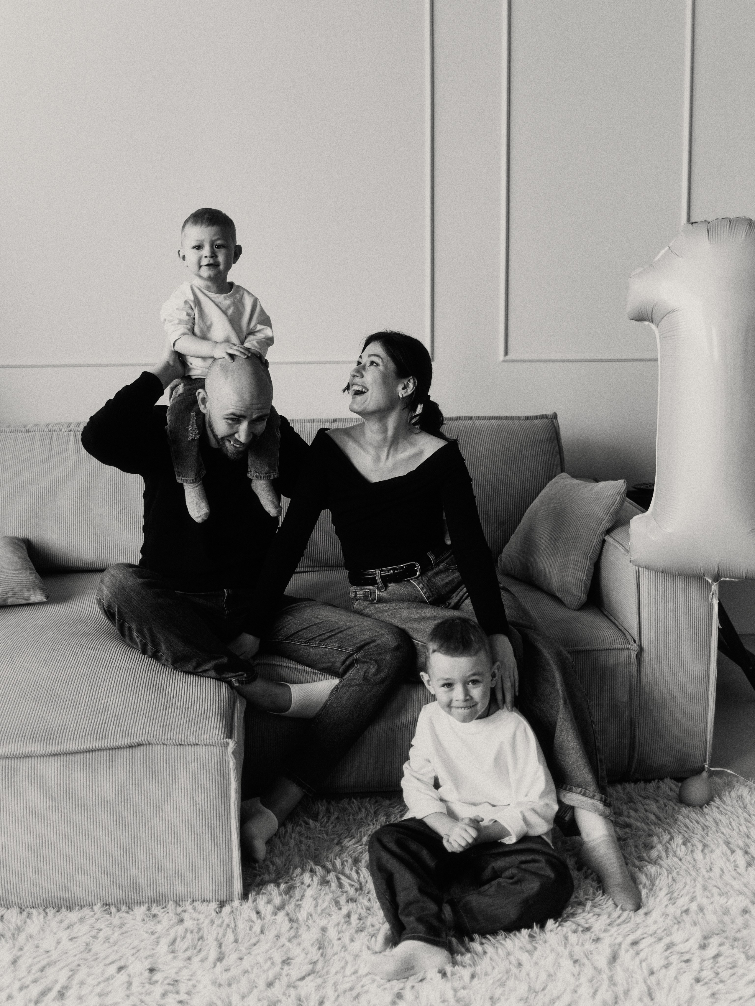 Леша, Кристина, Захар и Кирилл. Портретный фотограф в Москве Ольга Крылова