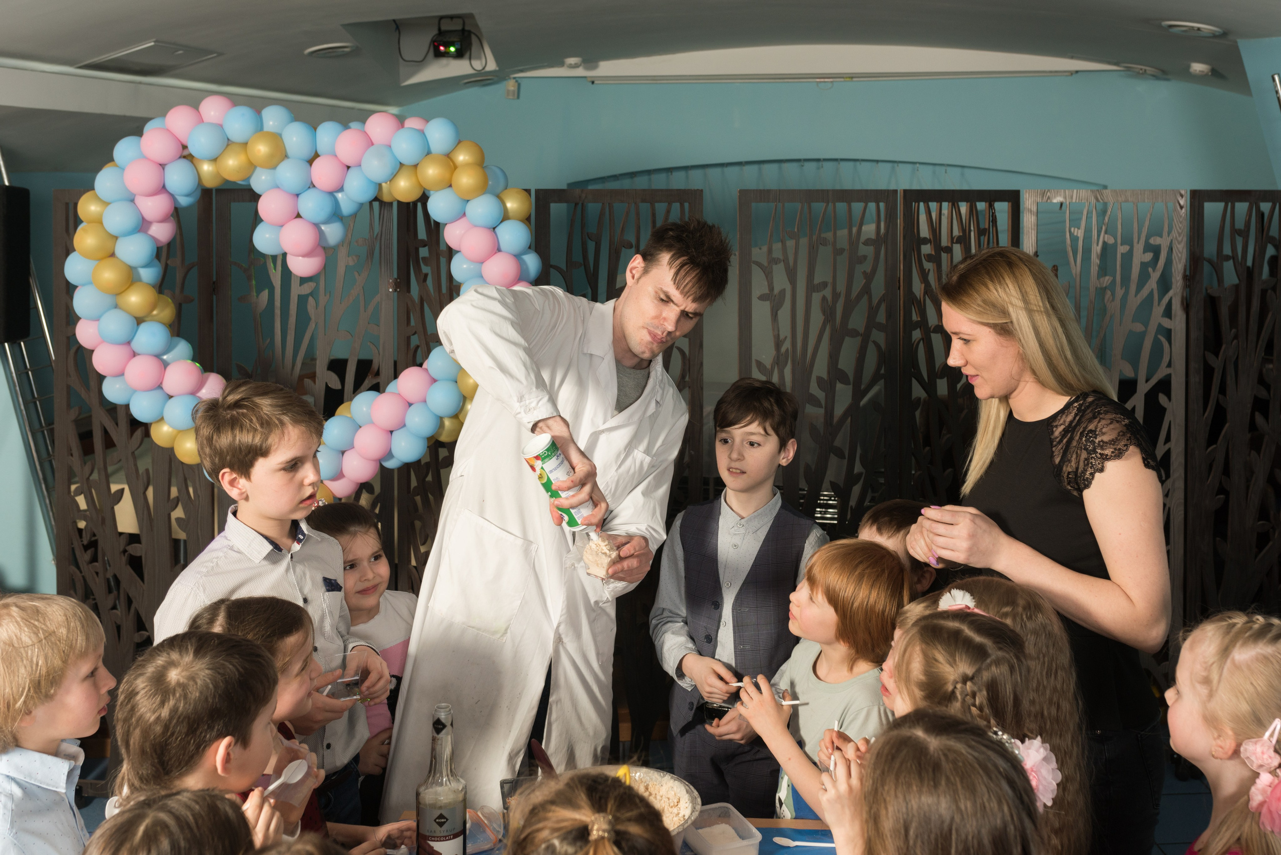 Детский праздник. Фотограф Андрей Зикеев, фотостудия AzArt Studio в Москве