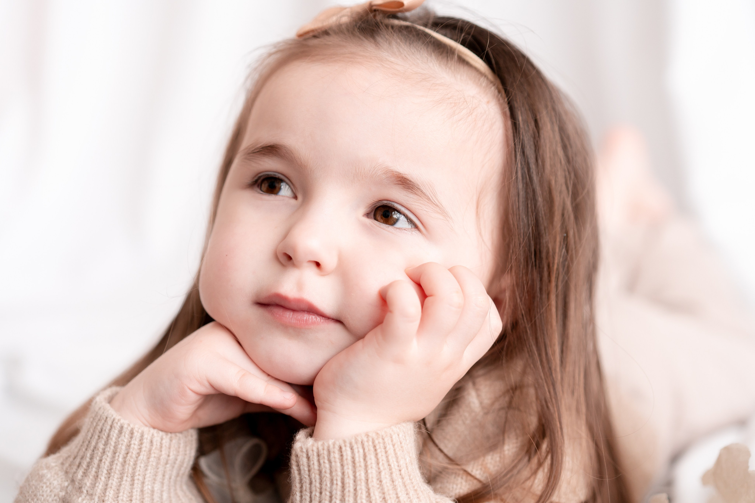 С Днём Рождения ребенка, портрет. Детская, семейная фотостудия в Санкт-Петербурге