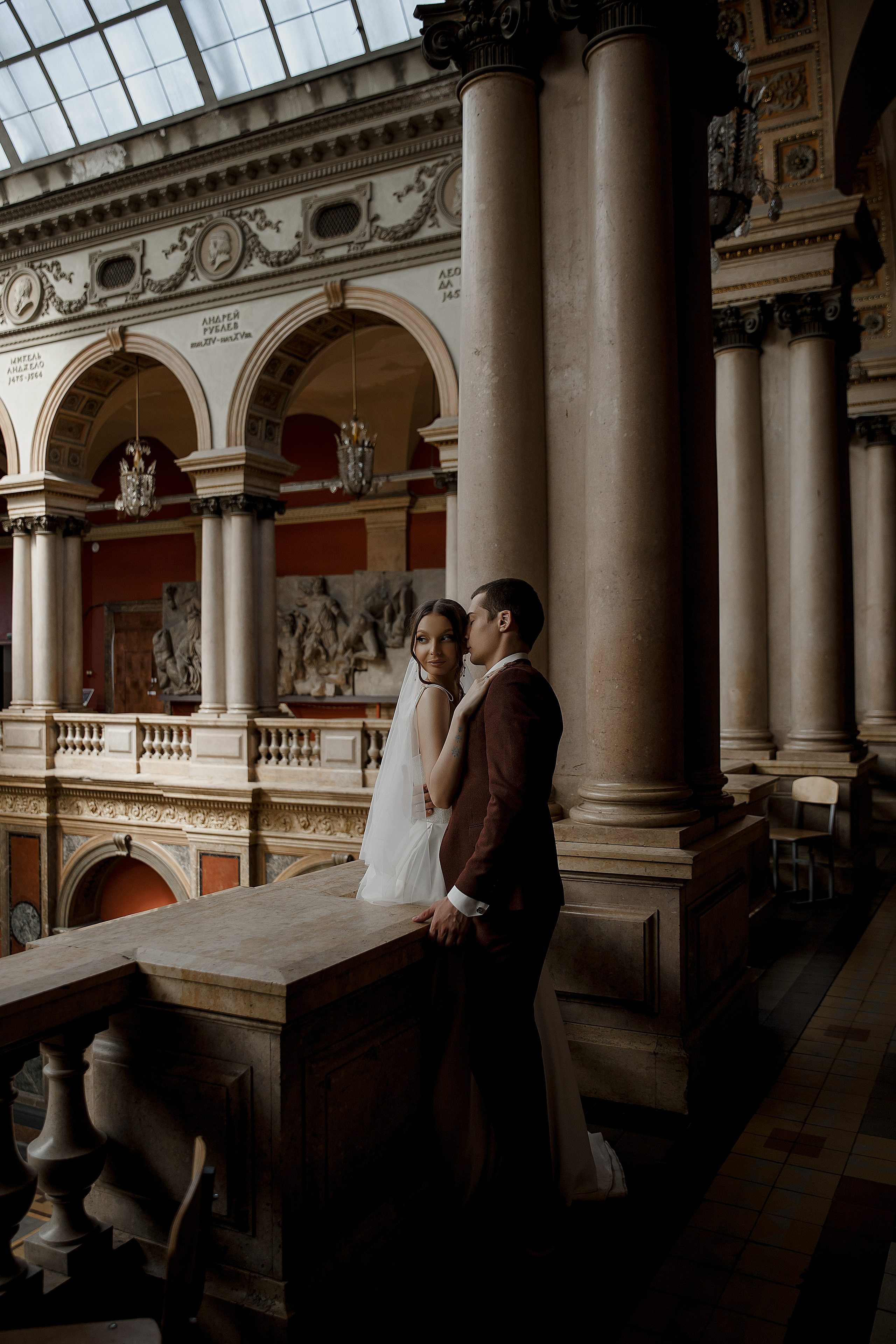 Свадебная в академии Штиглица. Свадебный фотограф Санкт-Петербург  Москва
