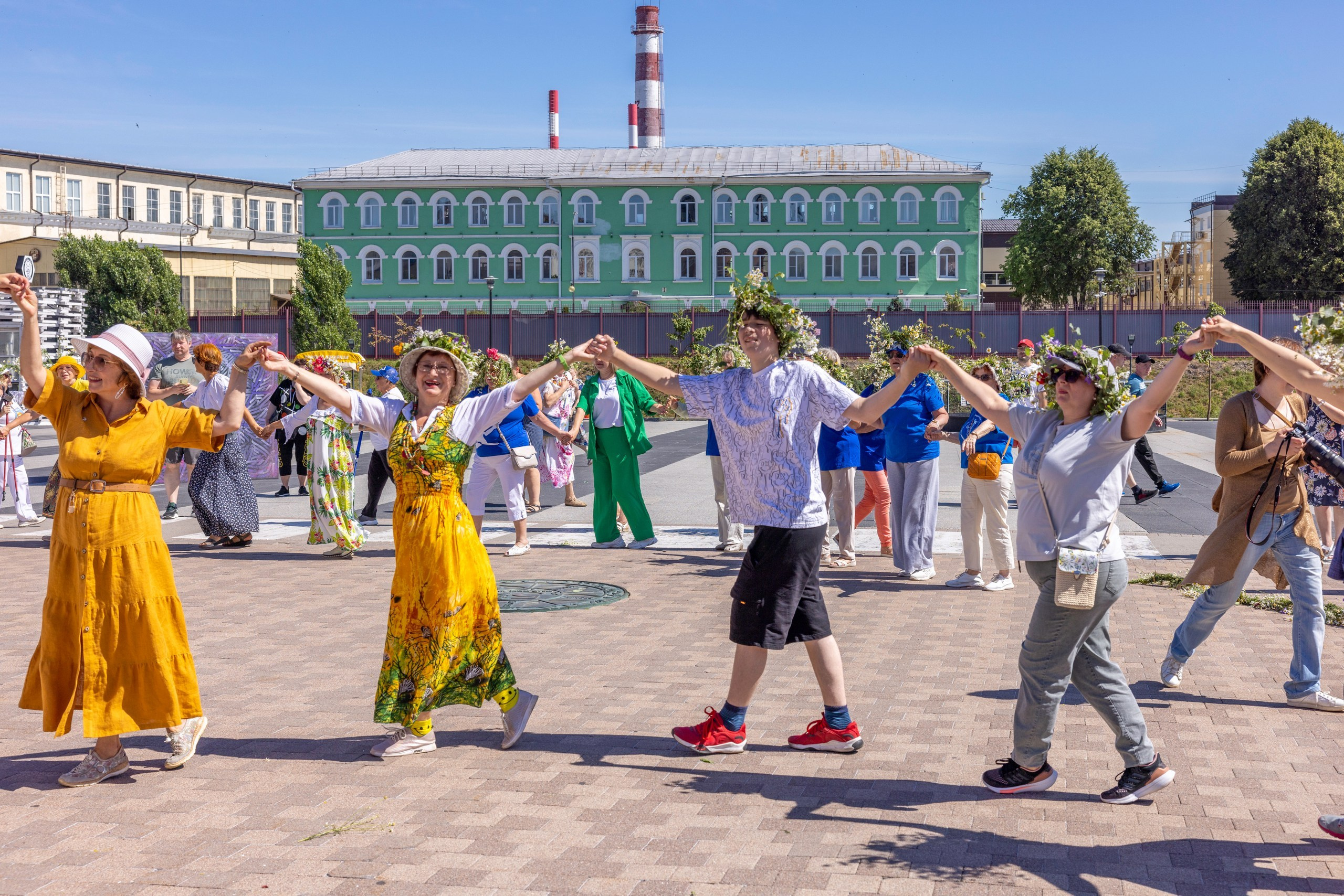 Фестиваль «Ромашковый хоровод». Северная ходьба. Фотограф в Туле Крупский АнДРей. Фотостудия «КАДР71» в Туле