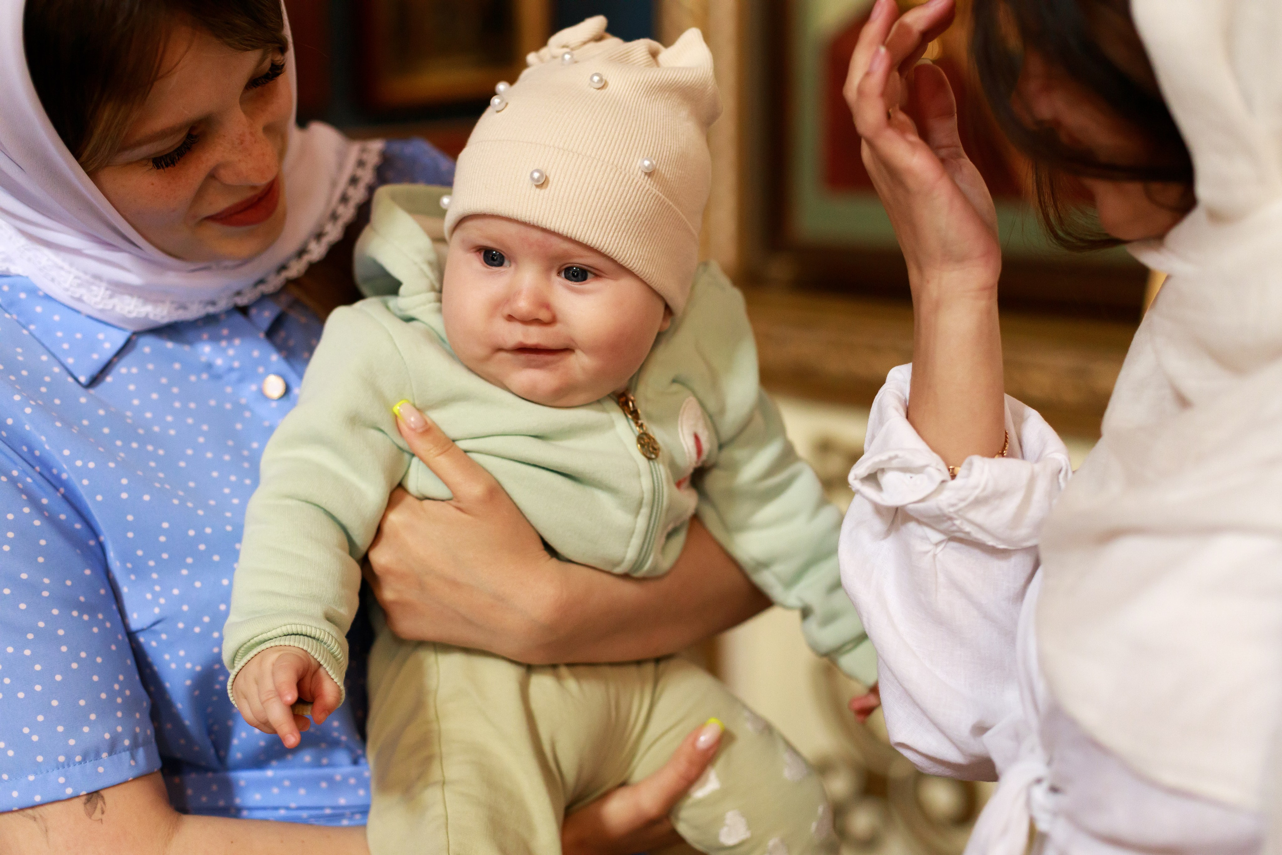 Крещение Ульяши. Фотограф Тверь. Свадебные, семейные, индивидуальные фотосессии