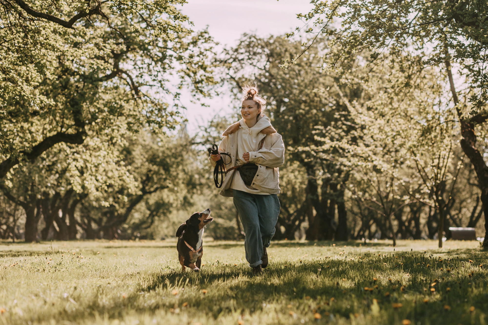 Аня и Вафля. Фотограф-анималист Елена Радченко, Москва