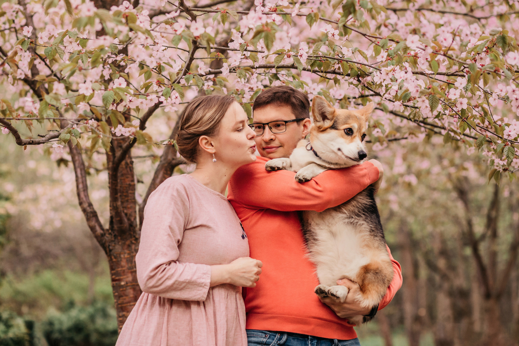 Анна, Рустам и Габи. Фотограф-анималист Елена Радченко, Москва