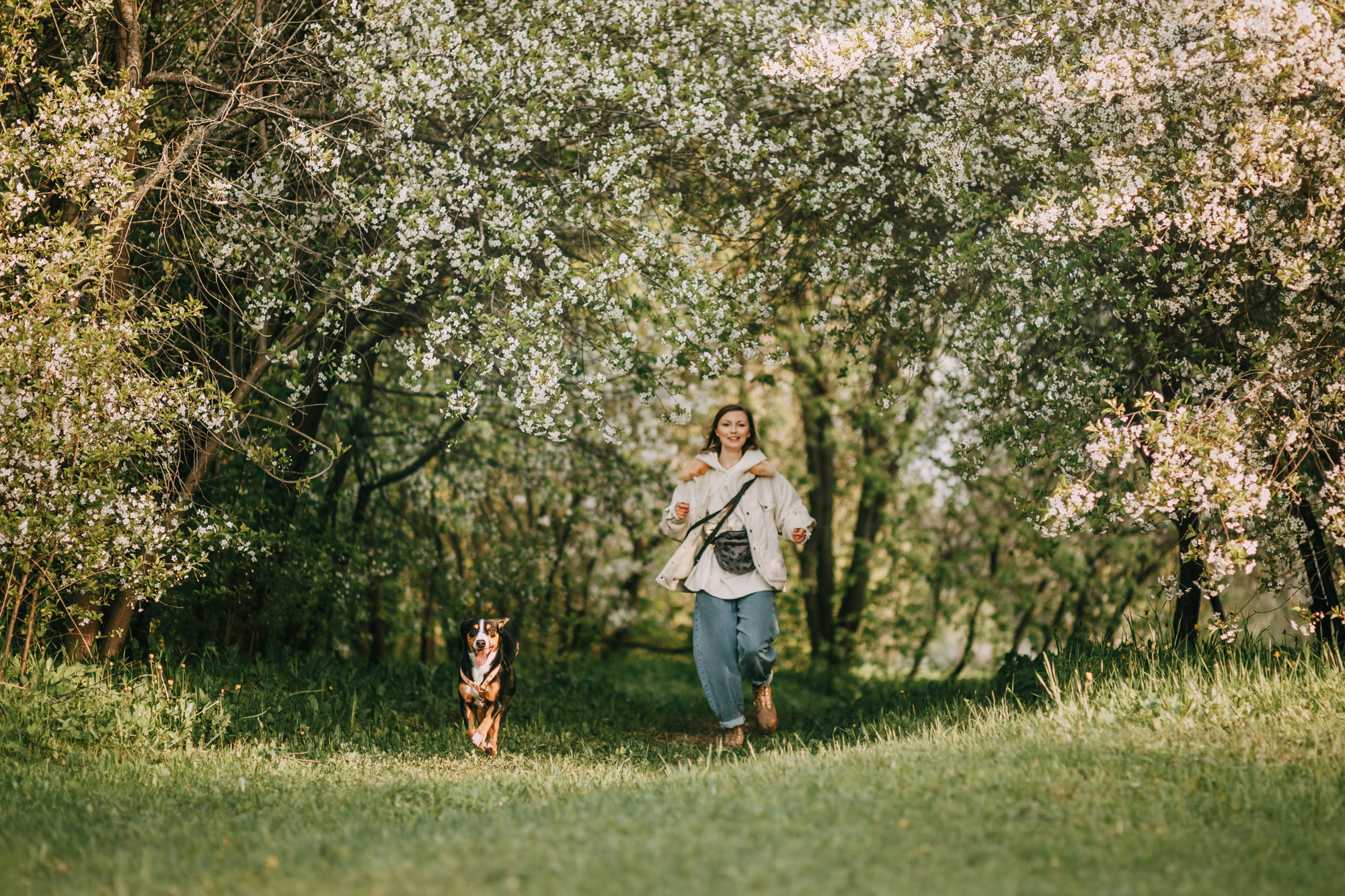 Аня и Вафля. Фотограф-анималист Елена Радченко, Москва