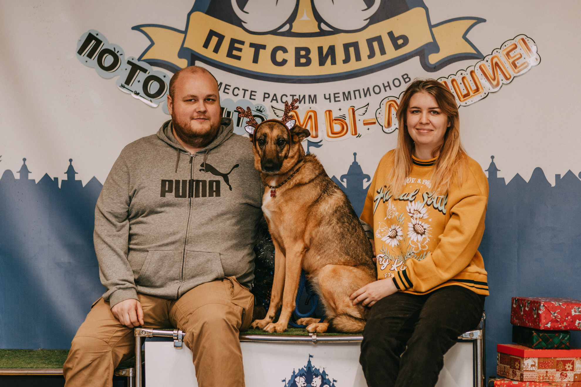 Собачий Новый год. Фотограф-анималист Елена Радченко, Москва