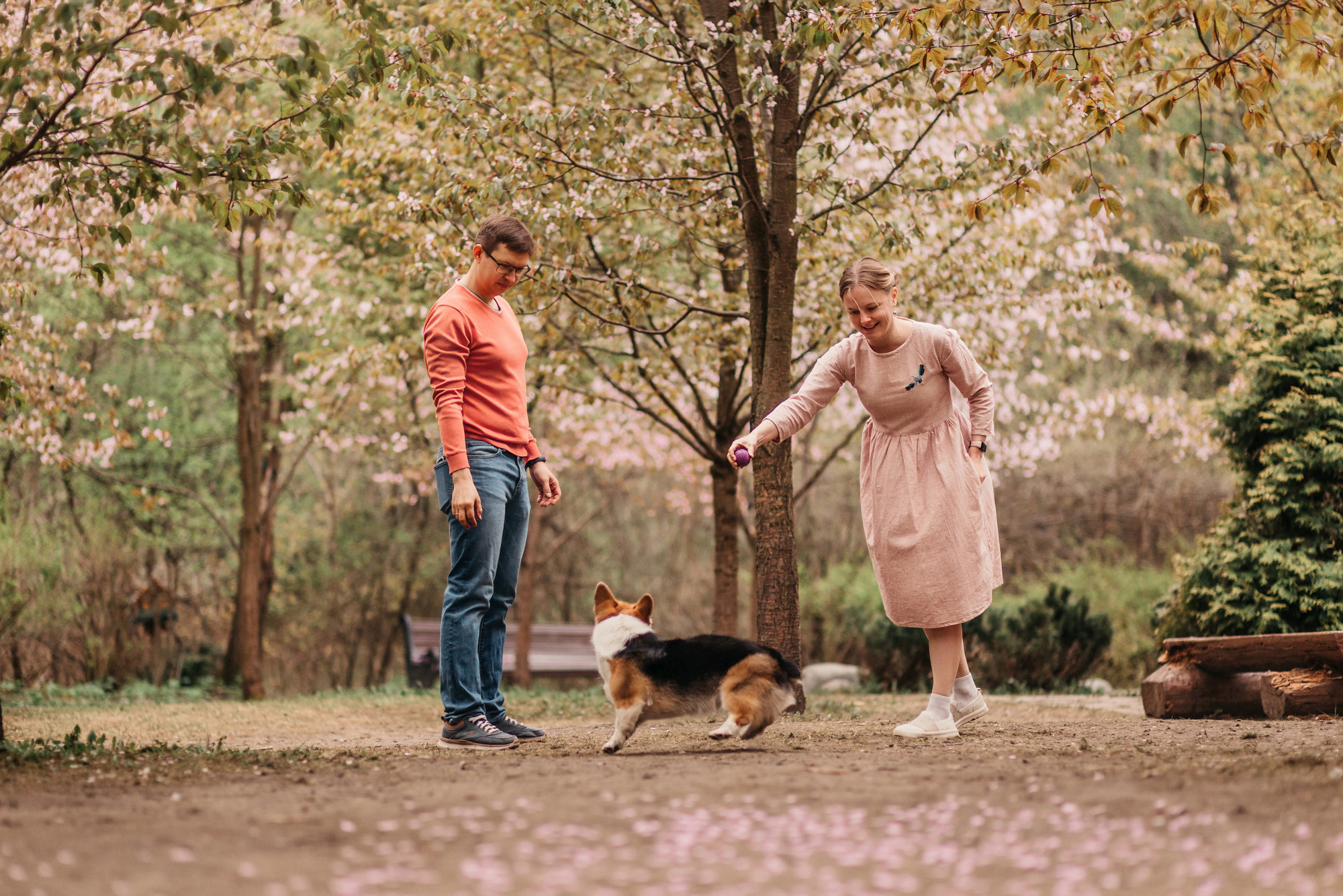 Анна, Рустам и Габи. Фотограф-анималист Елена Радченко, Москва