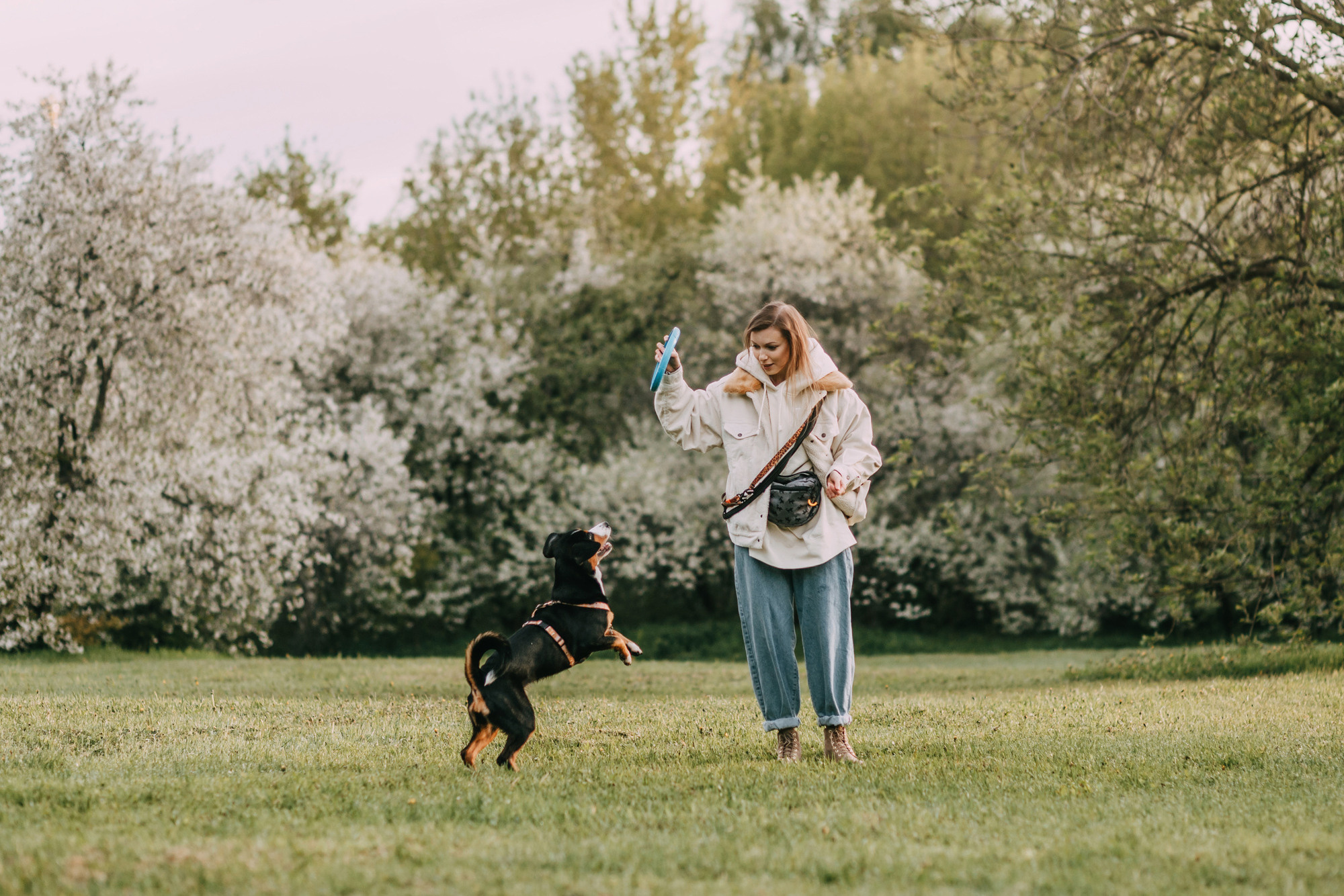 Аня и Вафля. Фотограф-анималист Елена Радченко, Москва