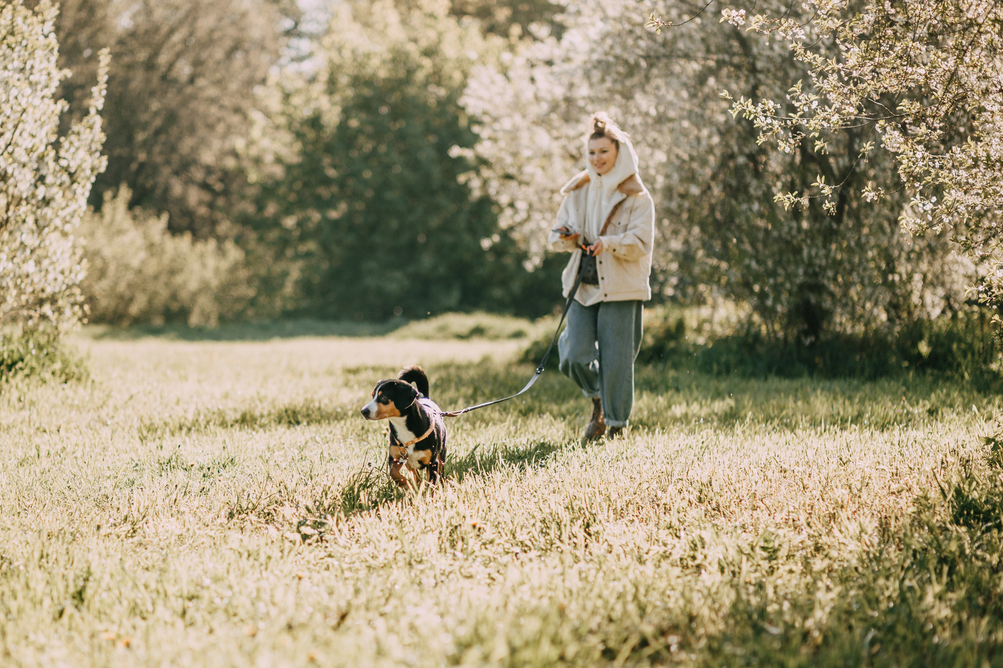 Аня и Вафля. Фотограф-анималист Елена Радченко, Москва