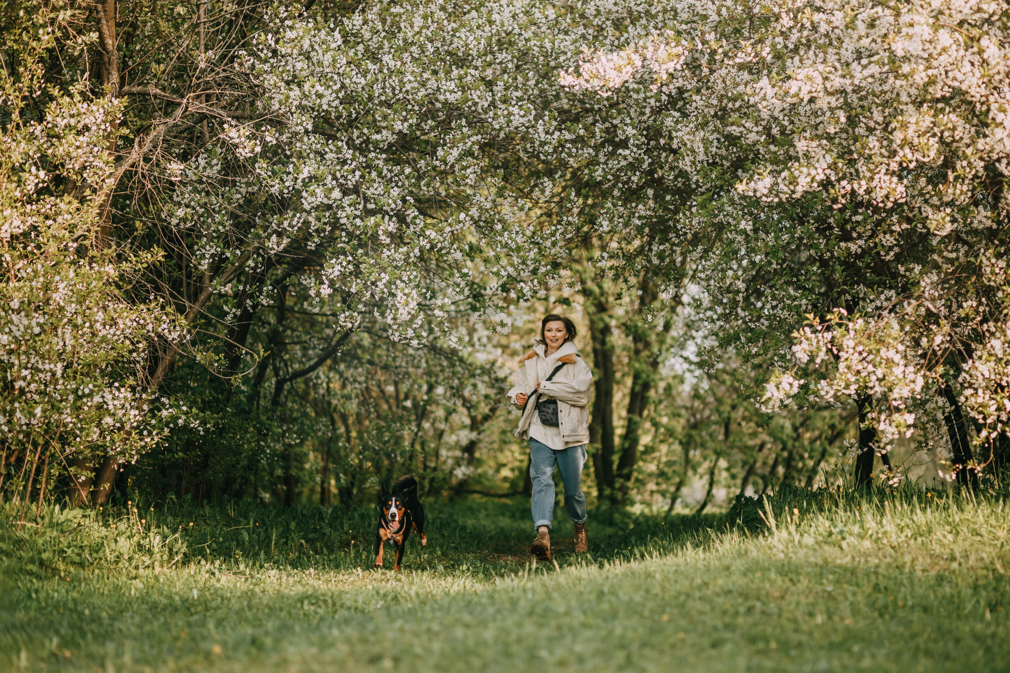 Аня и Вафля. Фотограф-анималист Елена Радченко, Москва