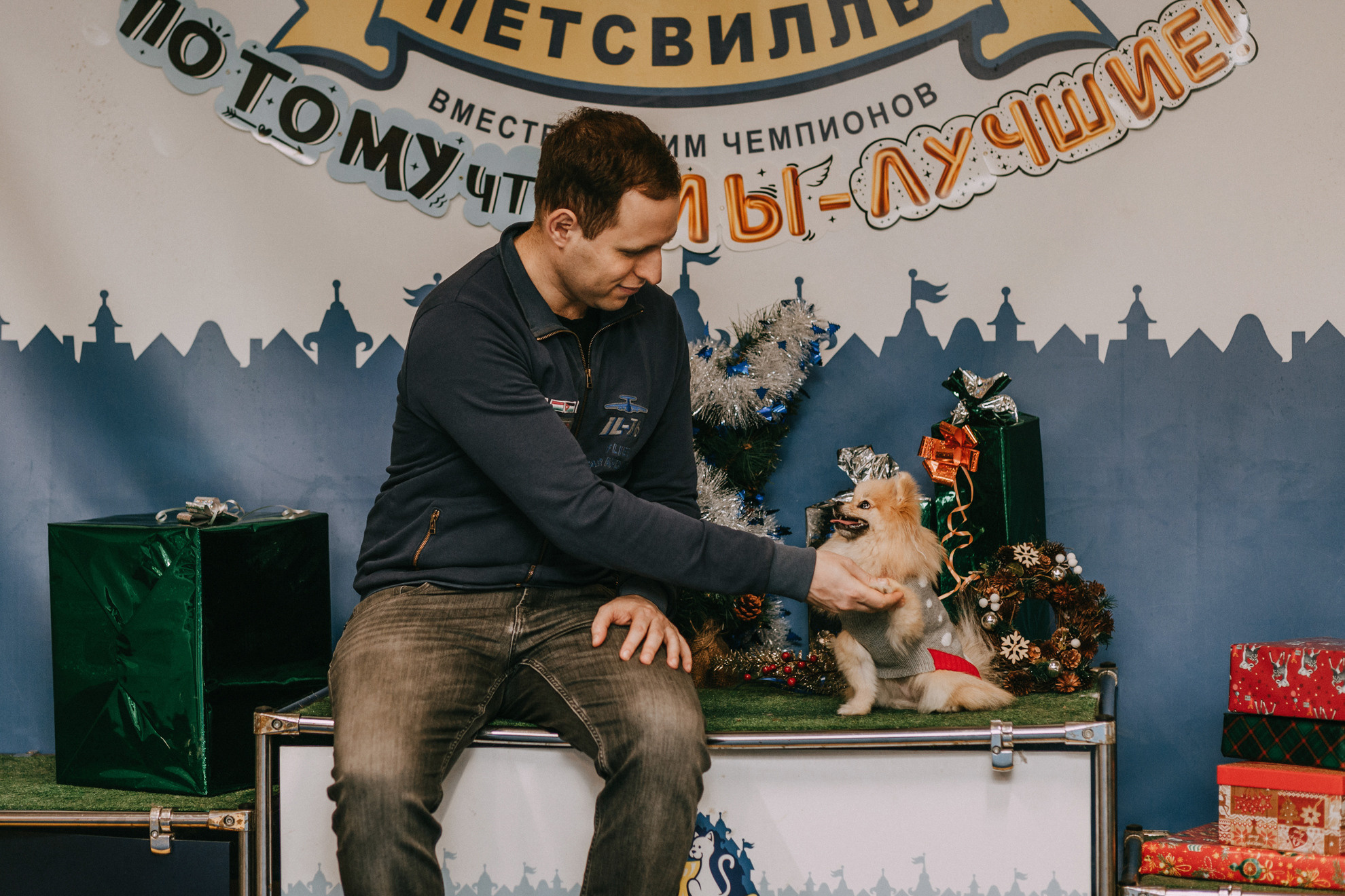 Собачий Новый год. Фотограф-анималист Елена Радченко, Москва