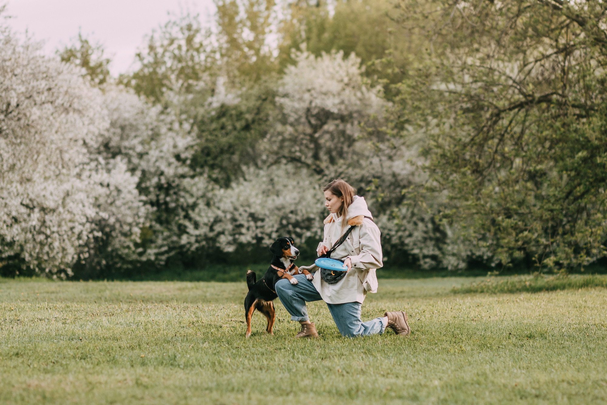Аня и Вафля. Фотограф-анималист Елена Радченко, Москва