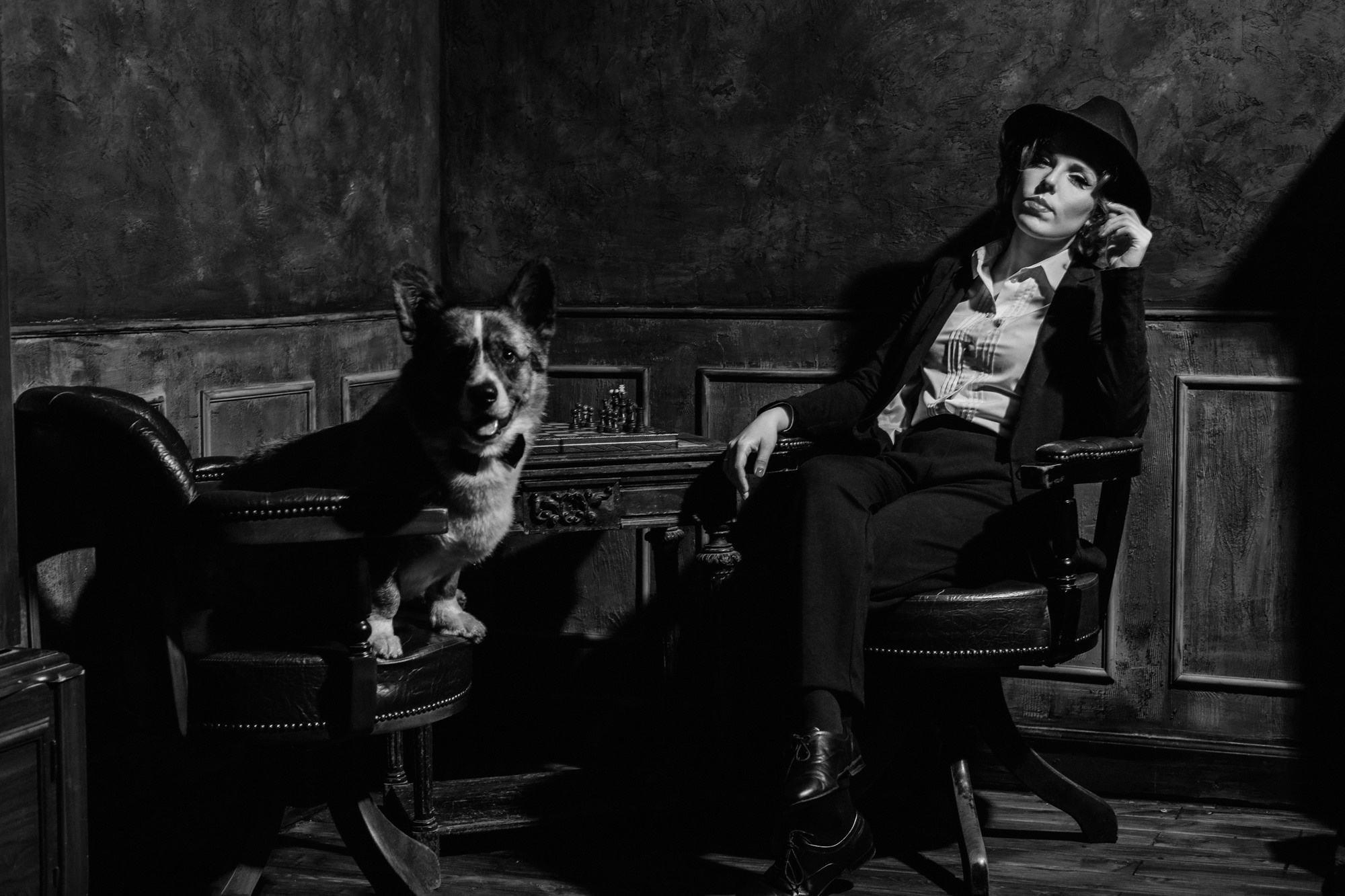 Оля и Куб. Фотограф-анималист Елена Радченко, Москва