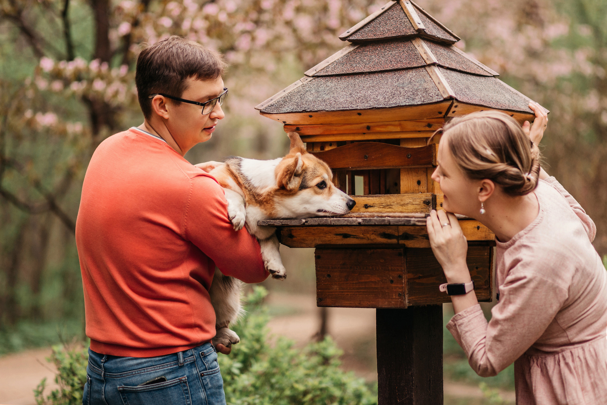 Анна, Рустам и Габи. Фотограф-анималист Елена Радченко, Москва