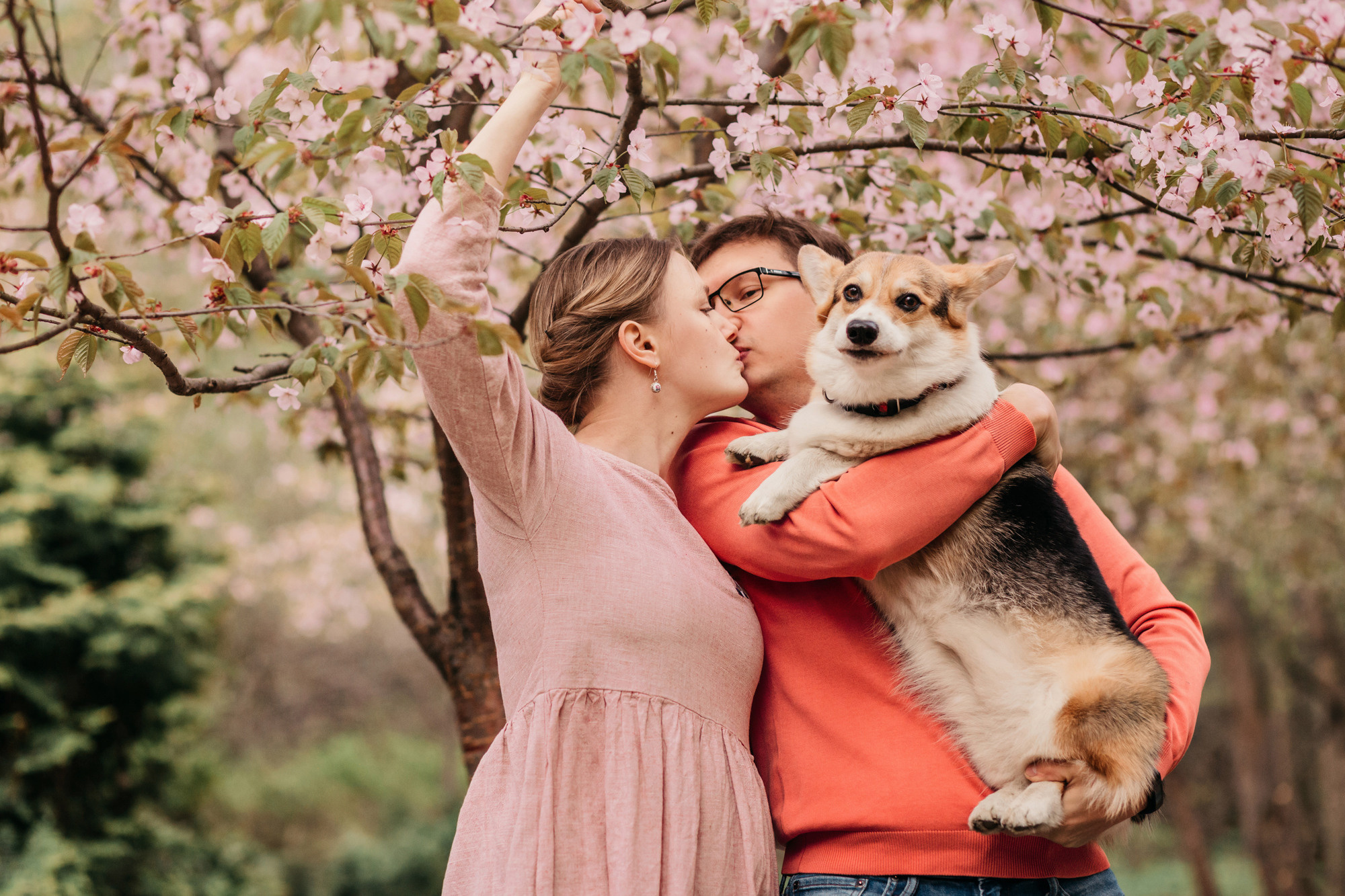 Анна, Рустам и Габи. Фотограф-анималист Елена Радченко, Москва