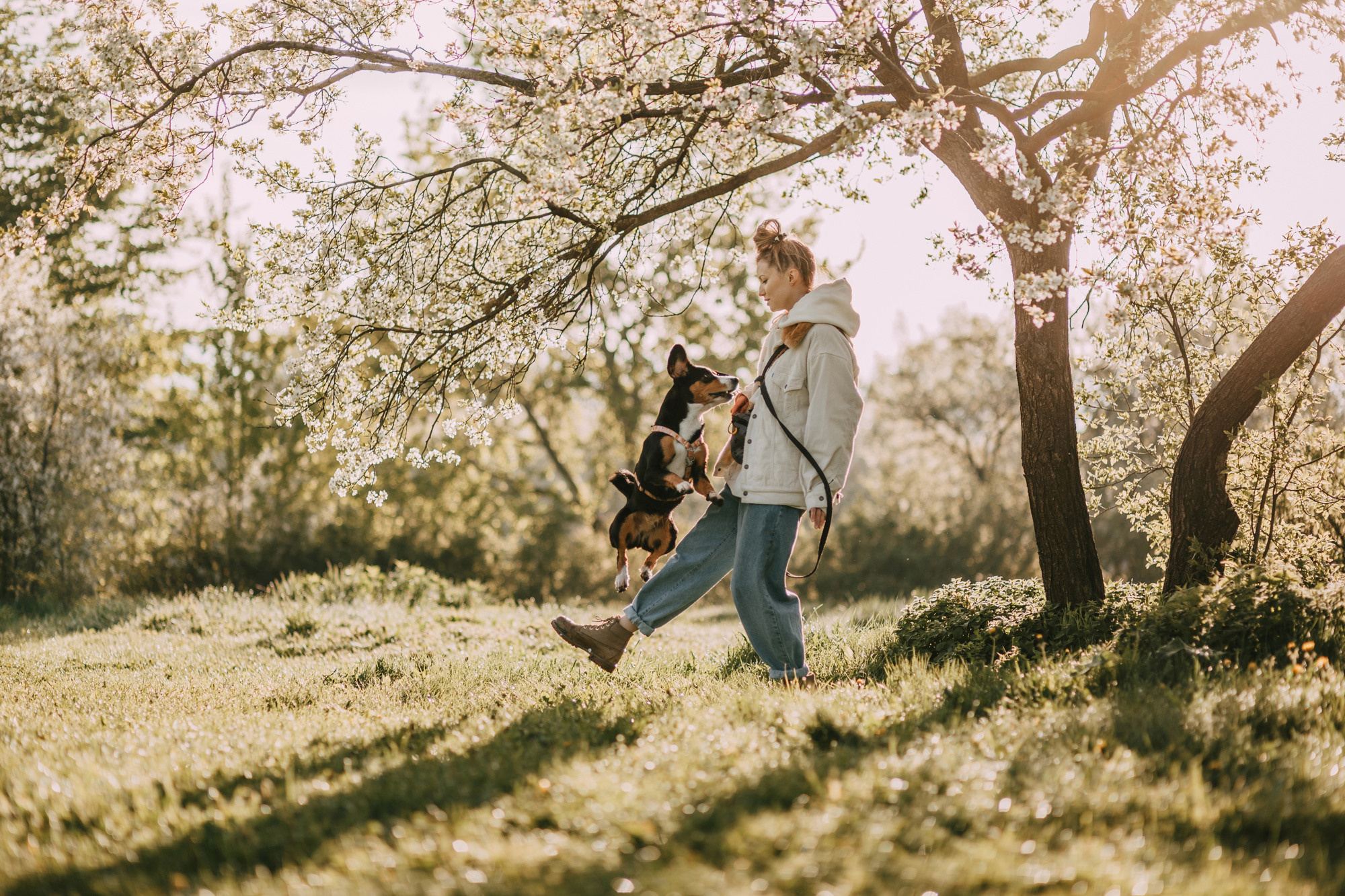 Аня и Вафля. Фотограф-анималист Елена Радченко, Москва