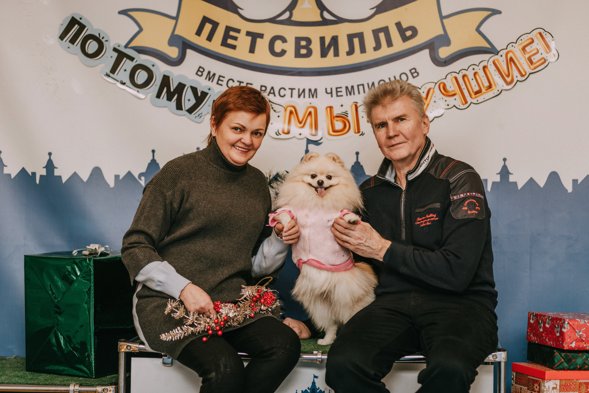 Собачий Новый год. Фотограф-анималист Елена Радченко, Москва