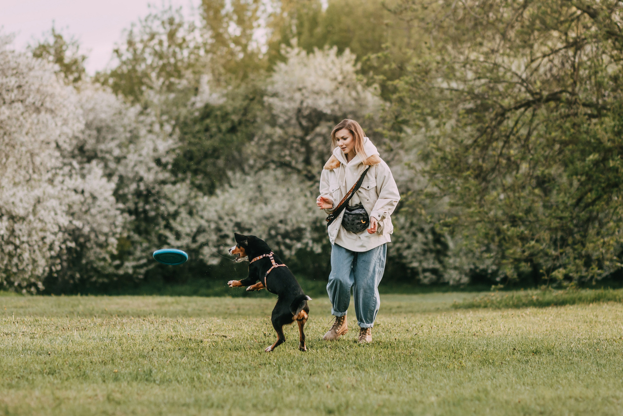 Аня и Вафля. Фотограф-анималист Елена Радченко, Москва