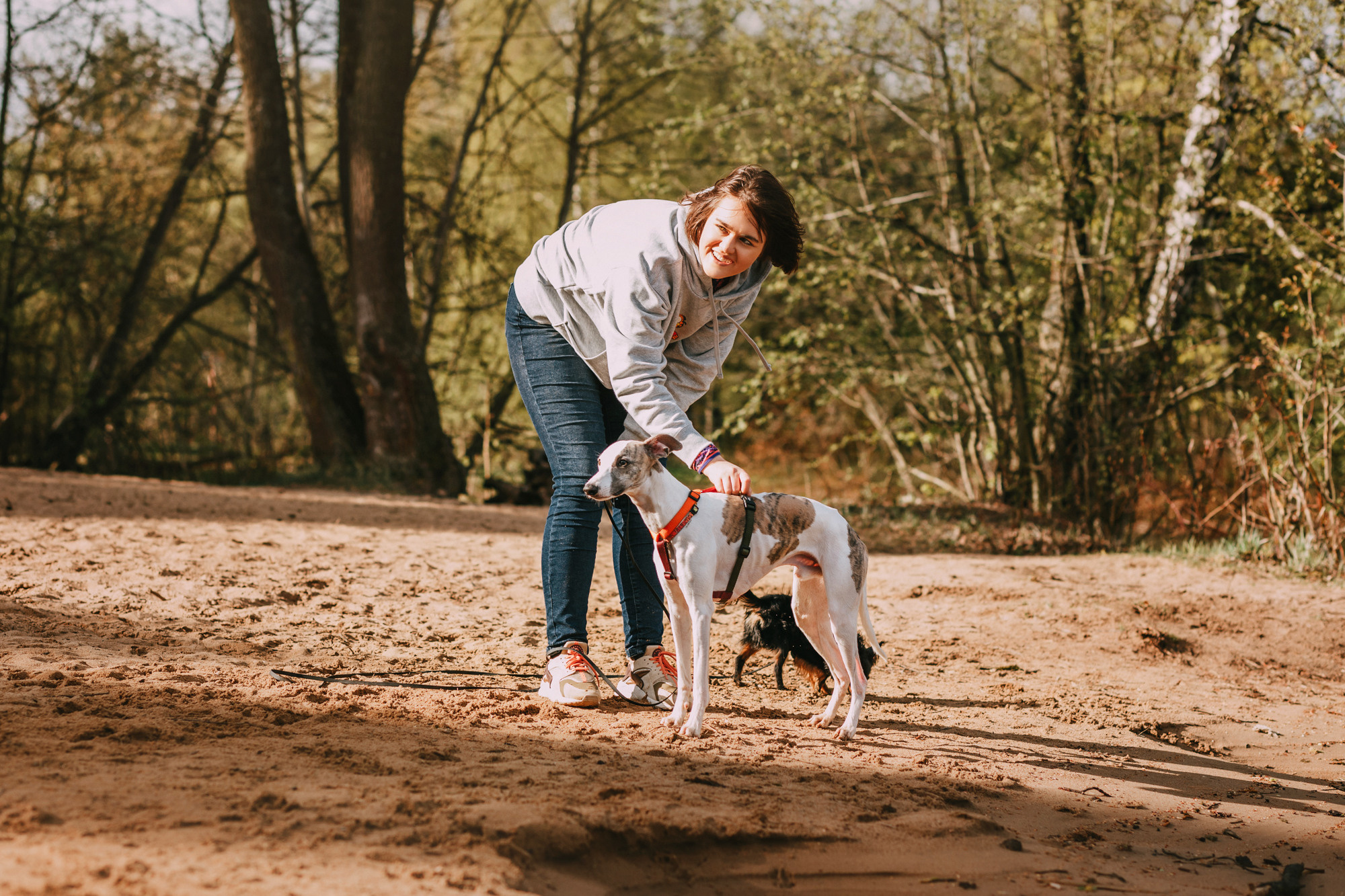 Соня, Максим, Данте и Ланя. Фотограф-анималист Елена Радченко, Москва