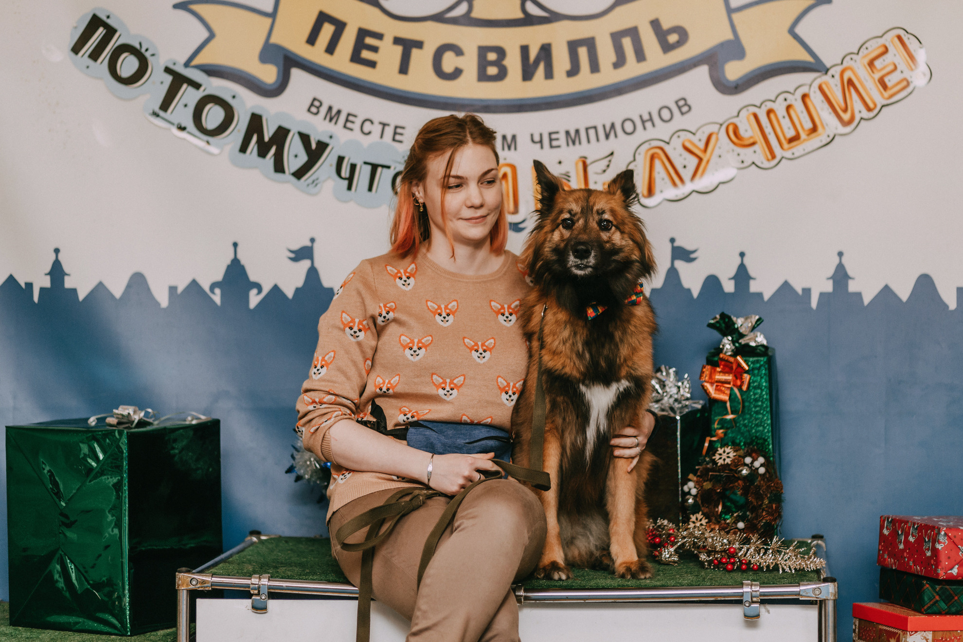 Собачий Новый год. Фотограф-анималист Елена Радченко, Москва