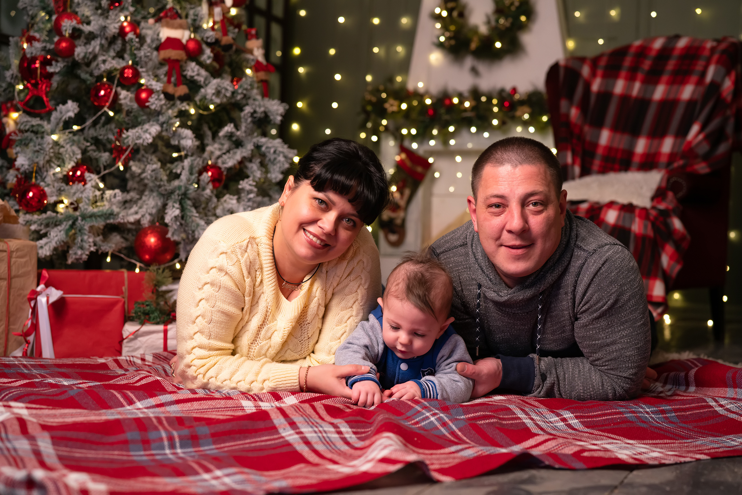 Марина, Роман и Кирюшка. Семейный и детский фотограф Тула Ясногорск Тульская область Надежда Кукушкина