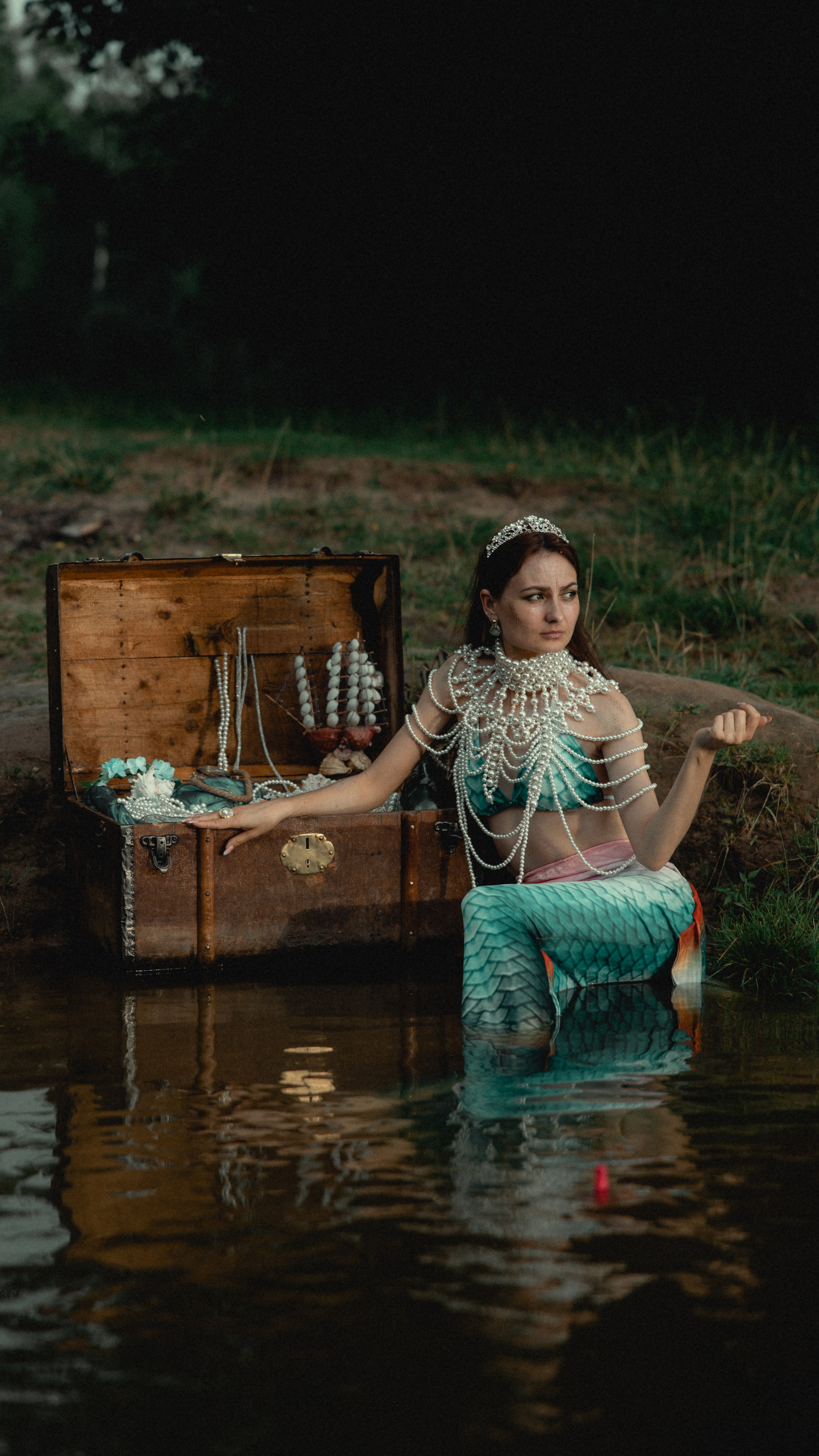 Русалочка в ожидании бури. Сказочный фотограф для Вас и Вашей семьи