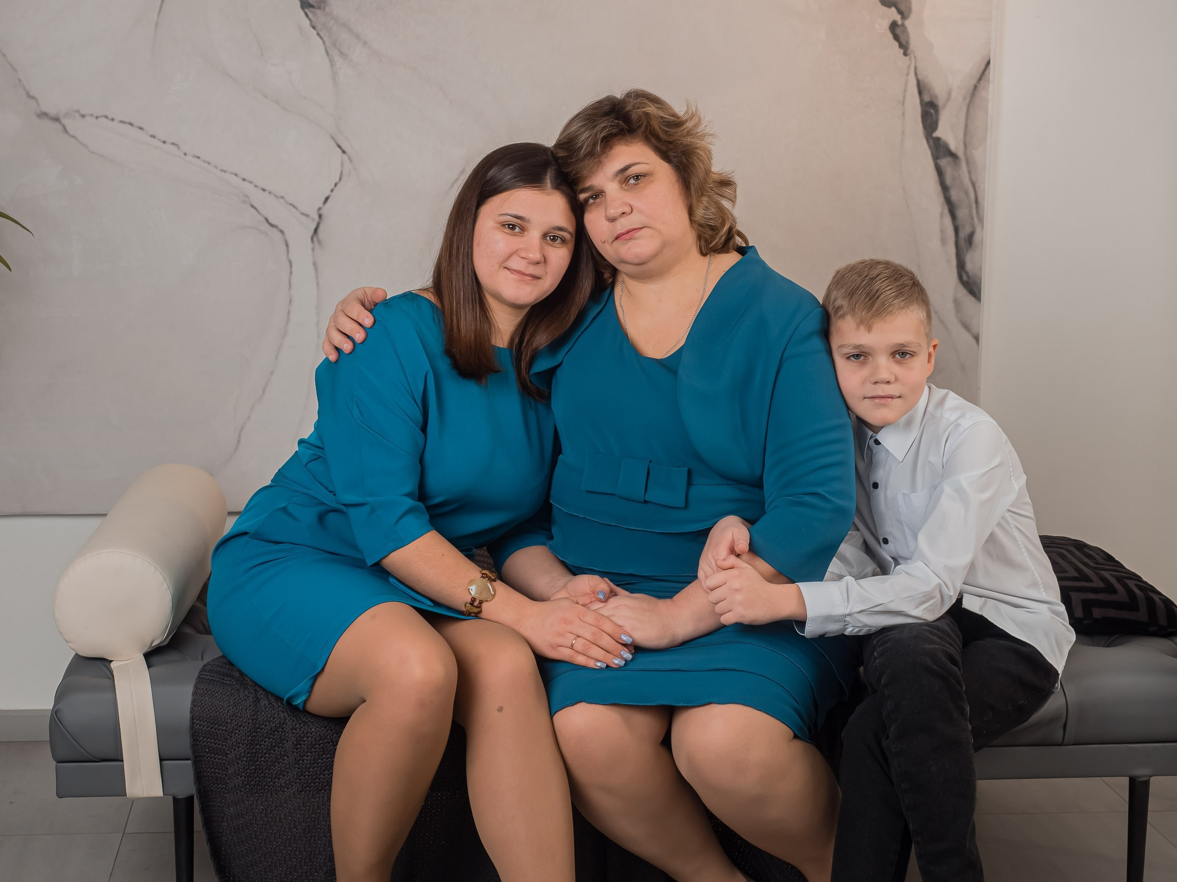 фотосессия в студии на новый год