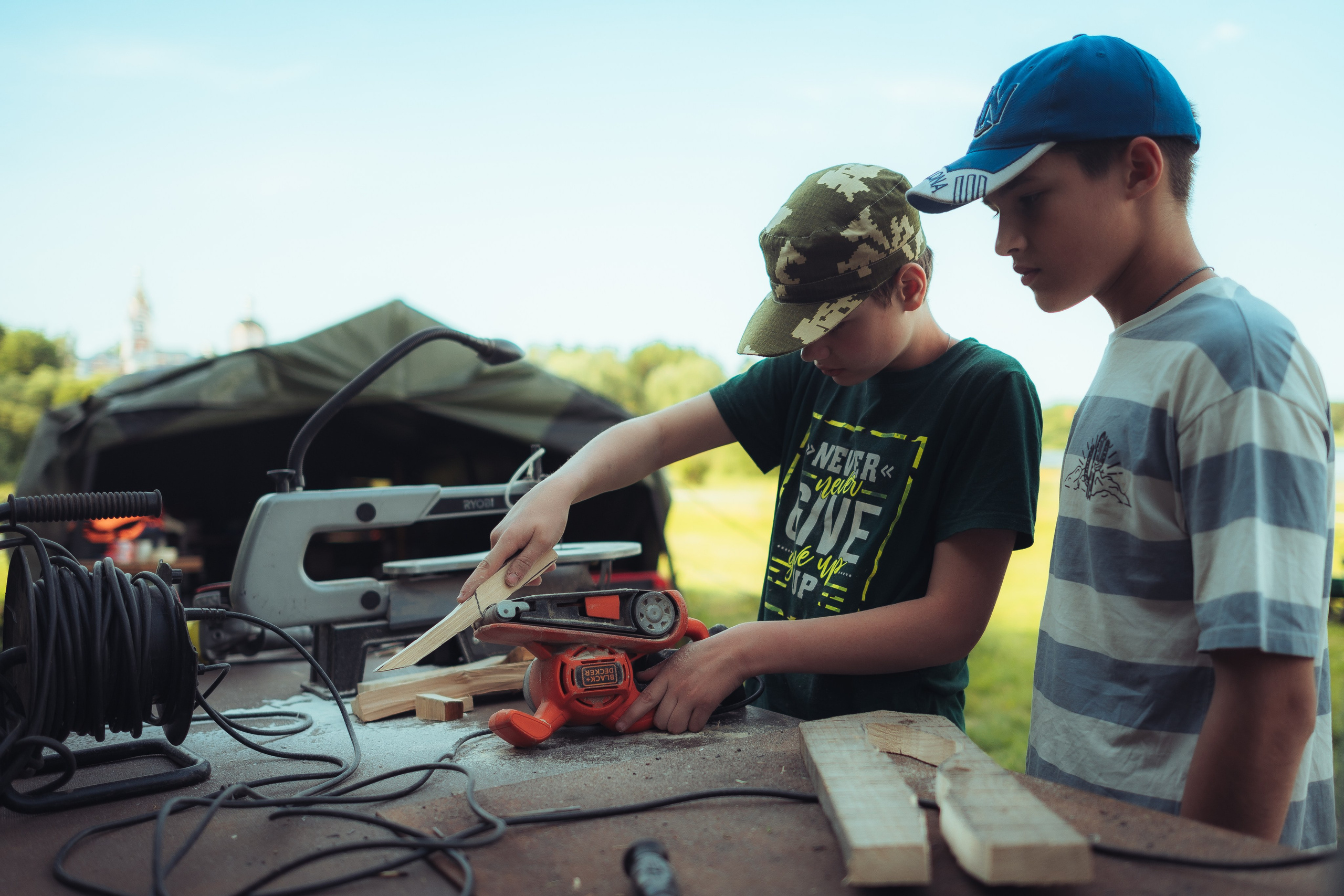 Детский лагерь — 1 смена 2025 год. Иван Кубик — фотограф и видеограф