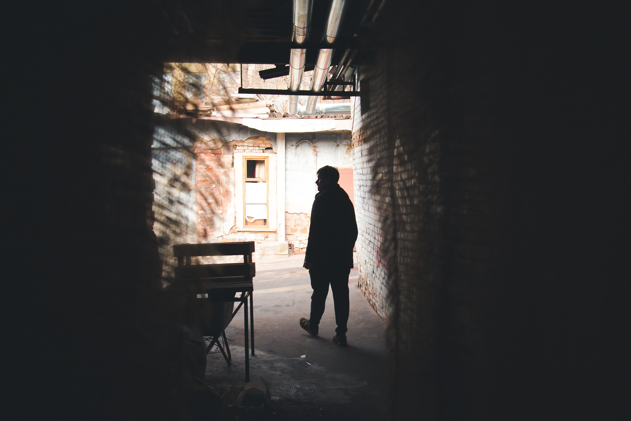 С Сашей на Хохловке. Фотограф Мария Згонник