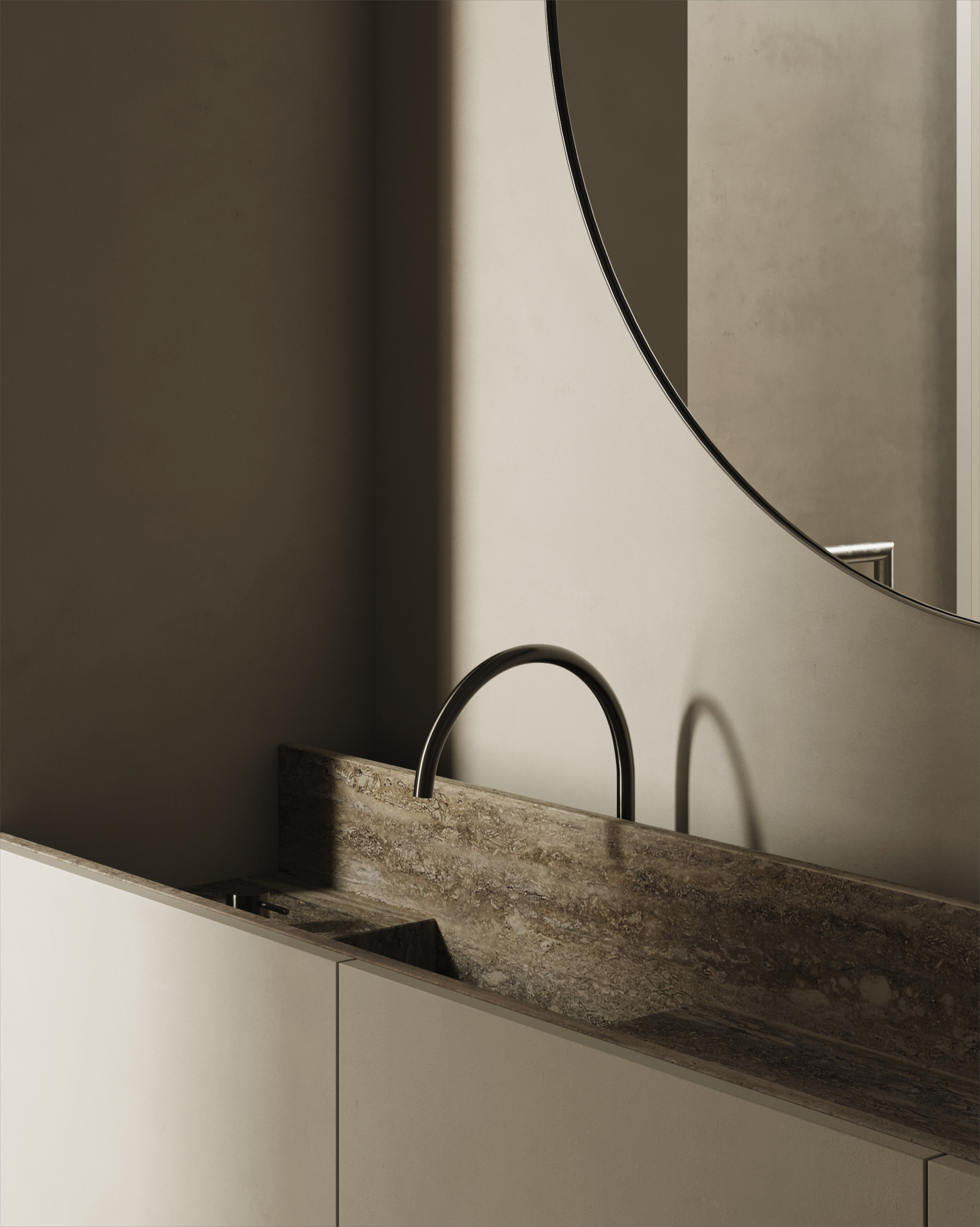 Bathroom by Selzer Design Studio. Cg artist Shchapov Dmitry