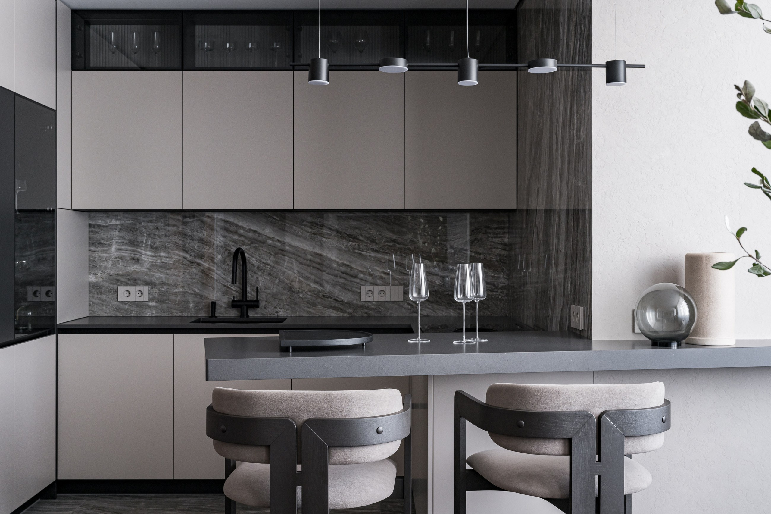 ЖК Вернисаж. Дизайн студия The IDF. Мебель на заказ