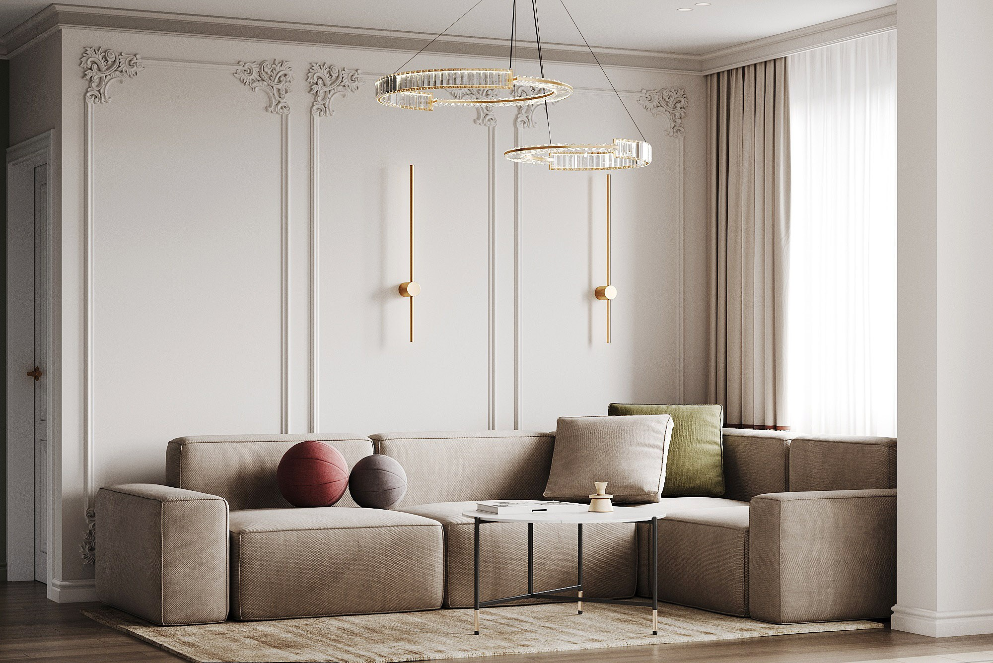 Appartment 70 sq m. Профессиональный дизайнер интерьера