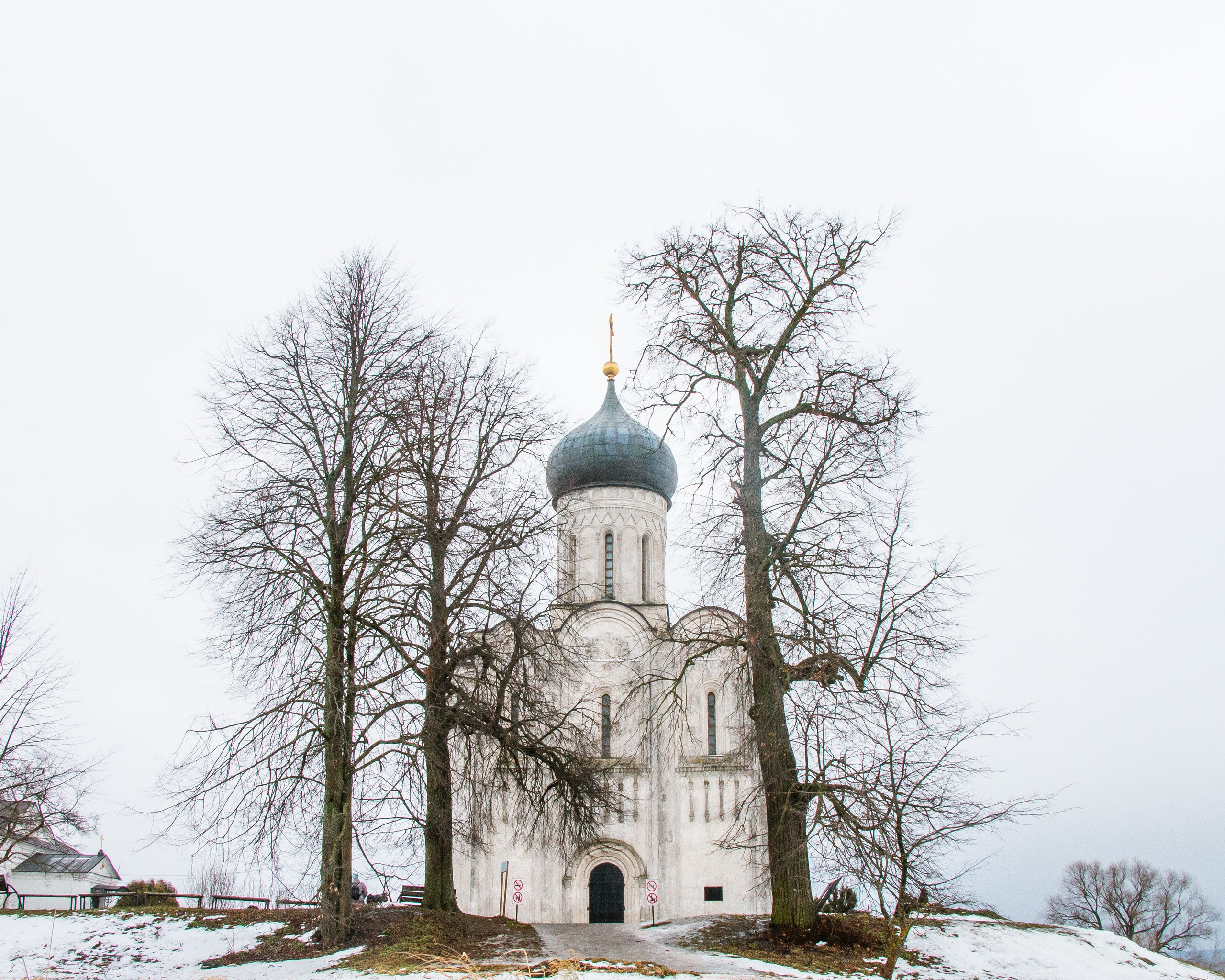 Церковь Покрова на Нерли. Январь 2025. Зима