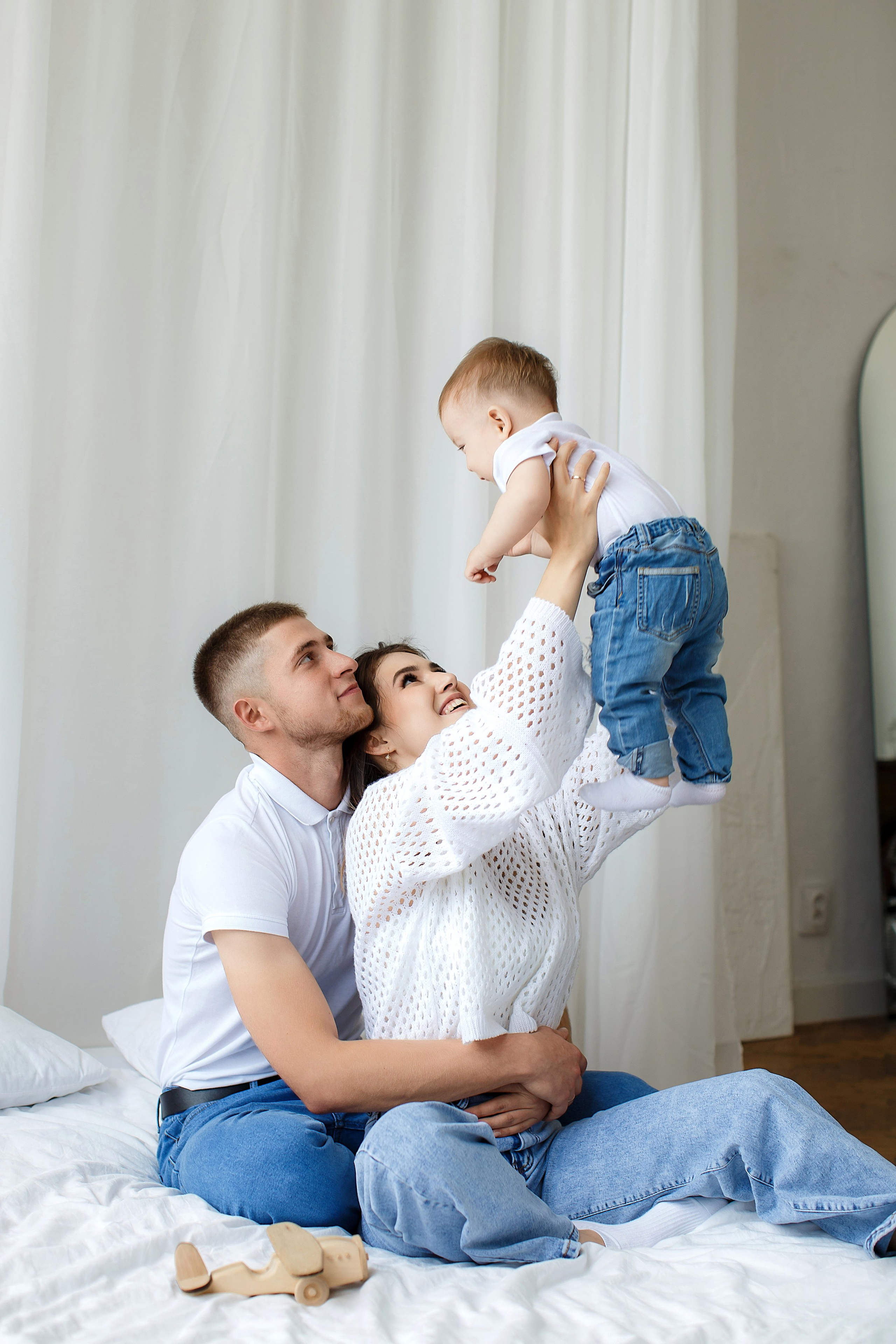 Мирон с родителями. Семейный и детский фотограф в Стерлитамаке Разина Рахмангулова