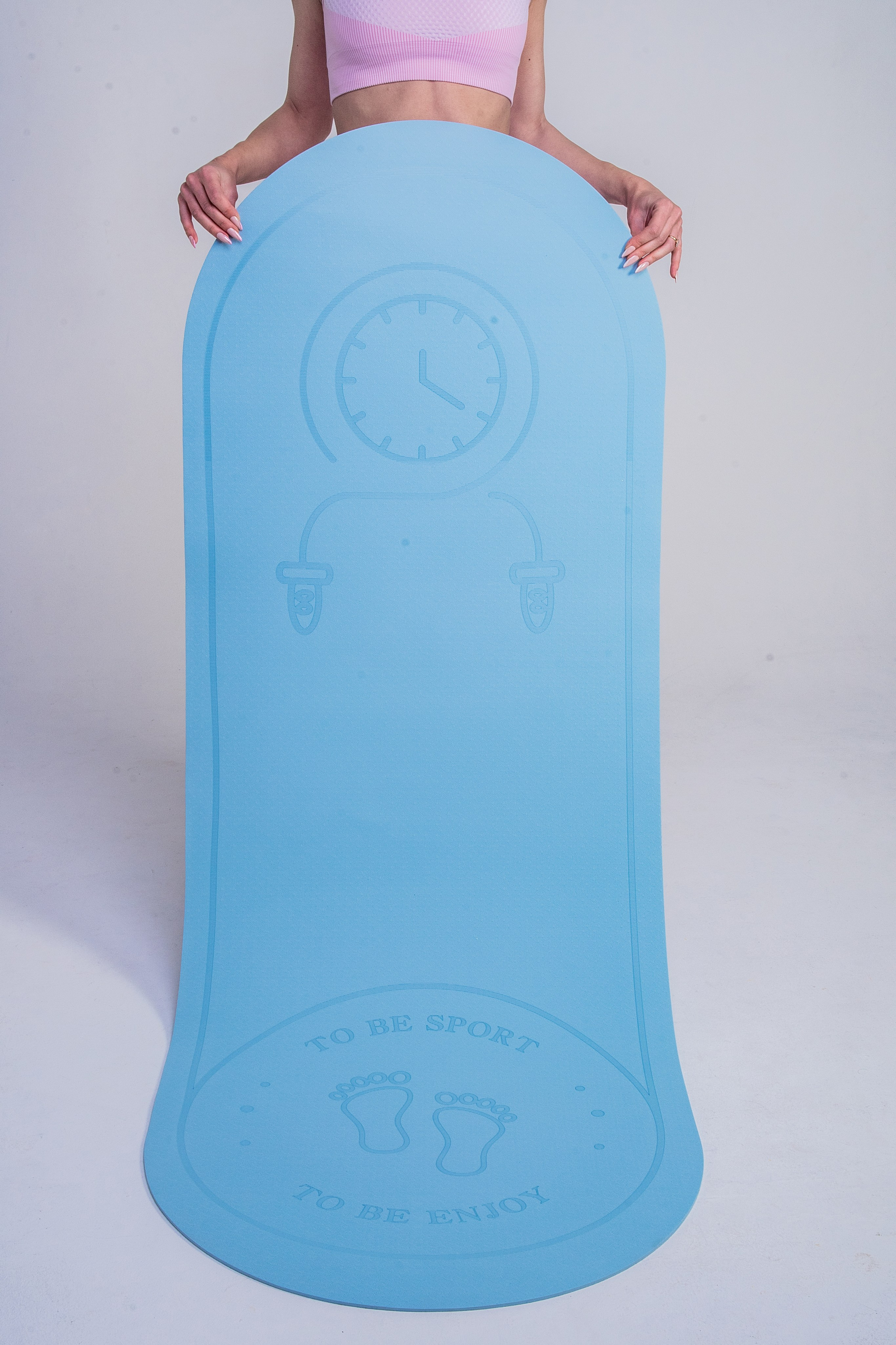 Коврик для йоги. Профессиональная фотостудия в Санкт-Петербурге «Точка»