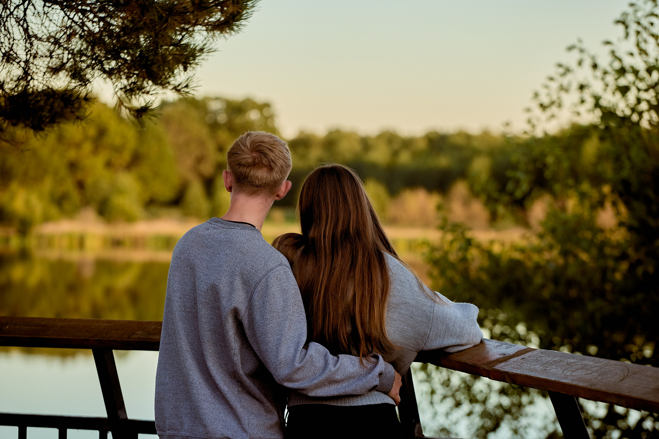 Фотосессия Золотая осень Александр и Злата