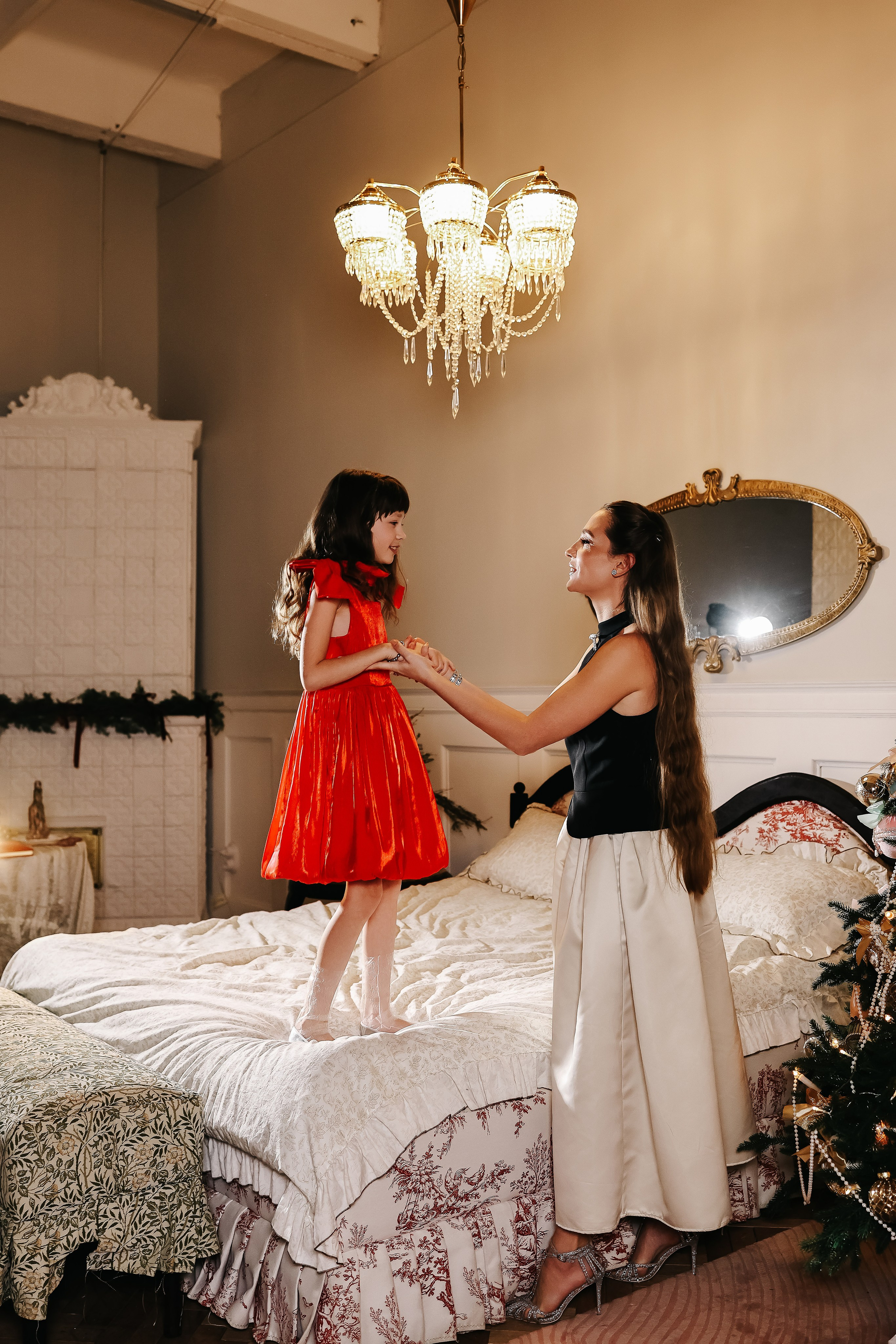 Новогодняя история Людмилы и Полины. Свадебный и семейный фотограф в Воронеже Ксения Воротникова