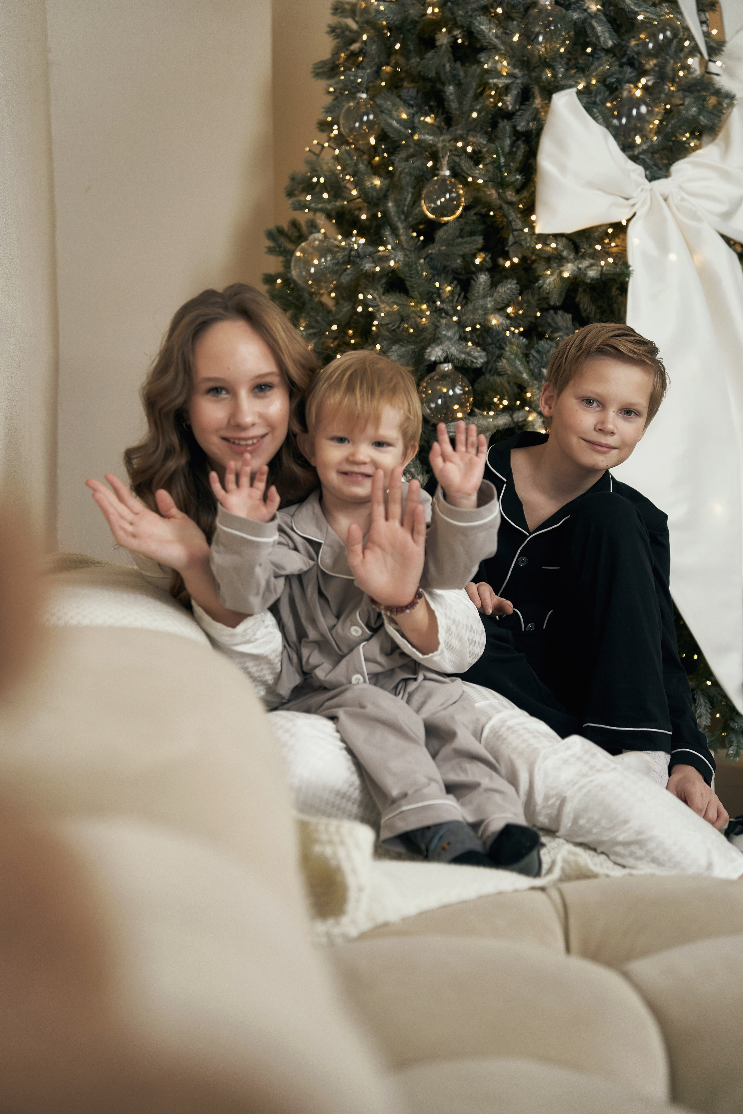 Семейная новогодняя съёмка. Мартазова Екатерина фотограф. Екатеринбург