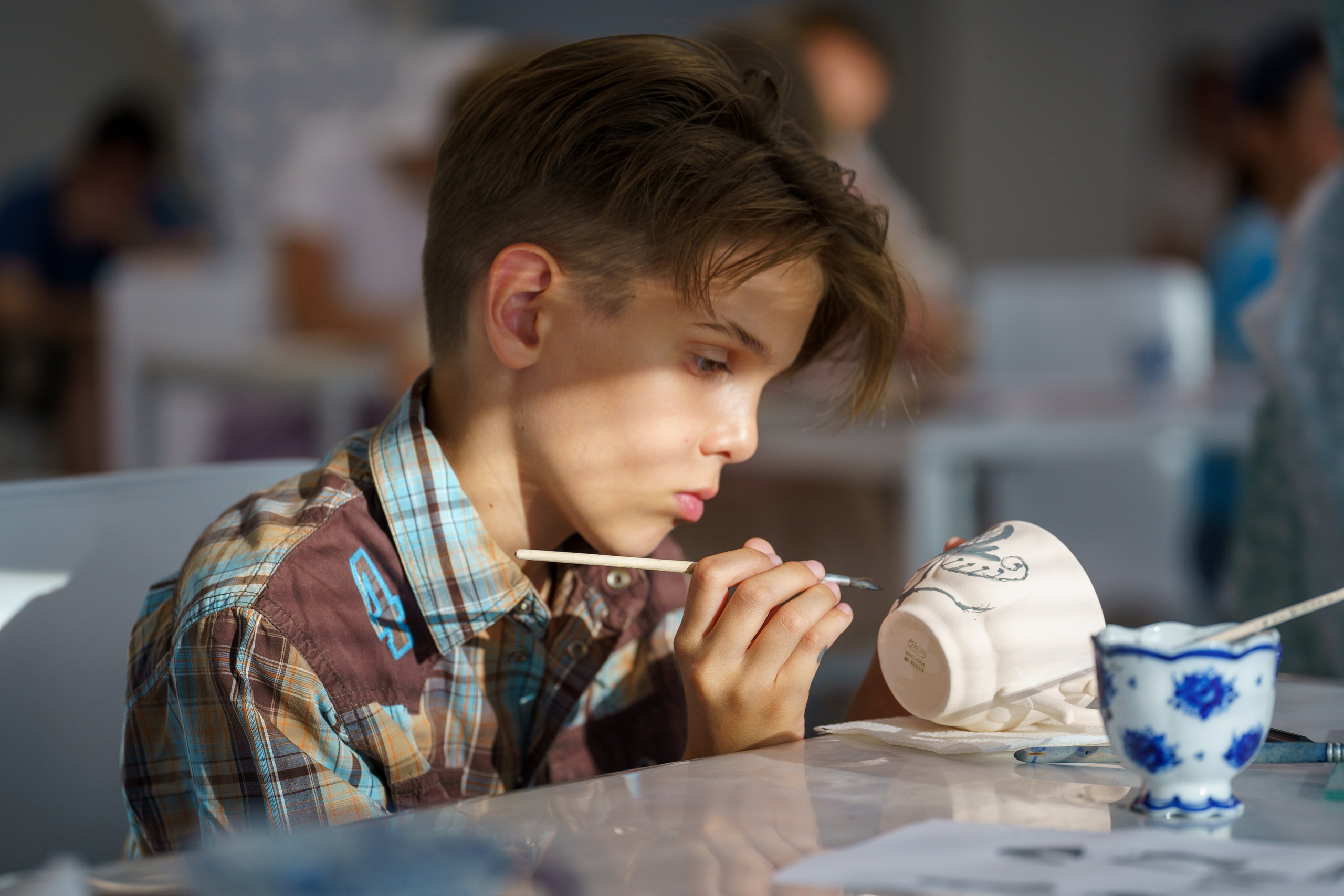 Gzhel fairy tale — Гжельская сказка