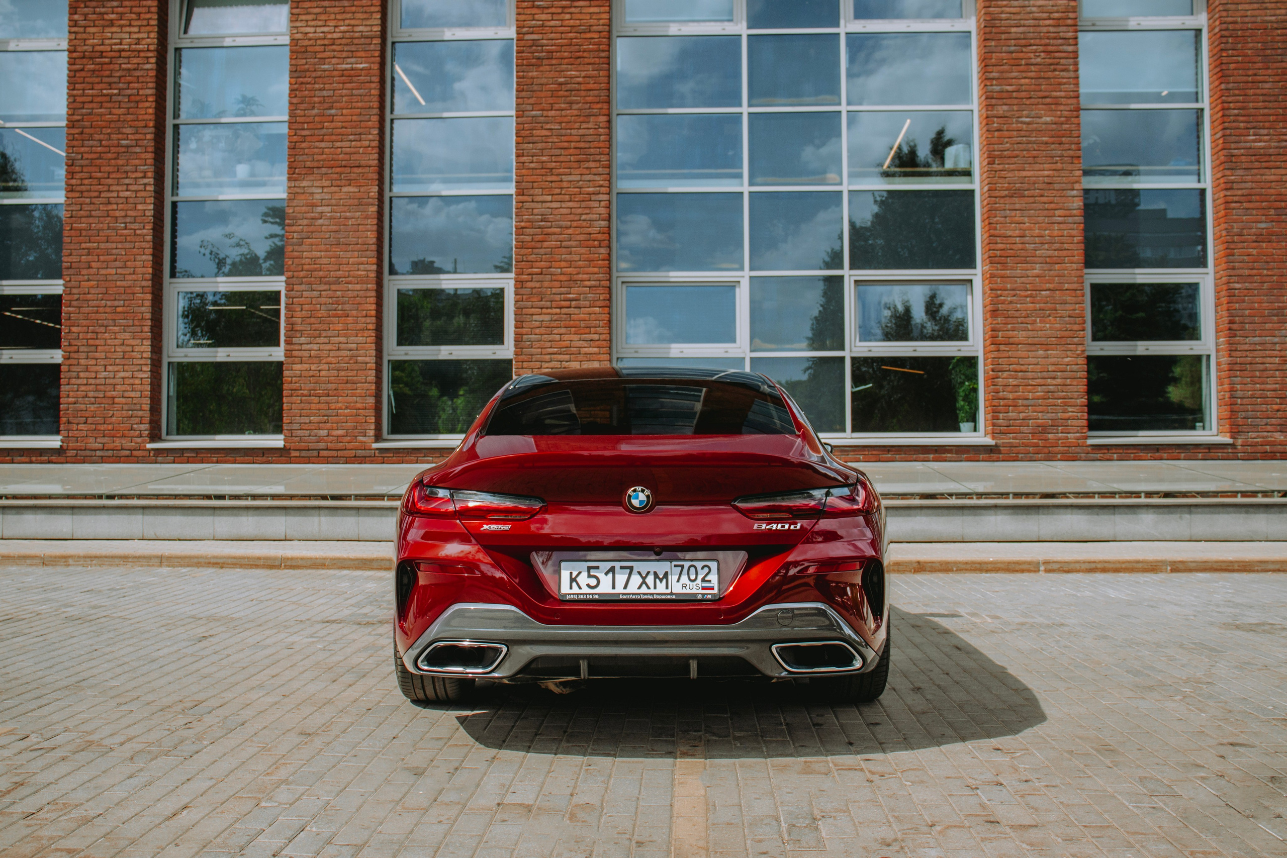 BMW 8 Grand Coupe. Автомобильный фотограф Ногинск Денис Городок