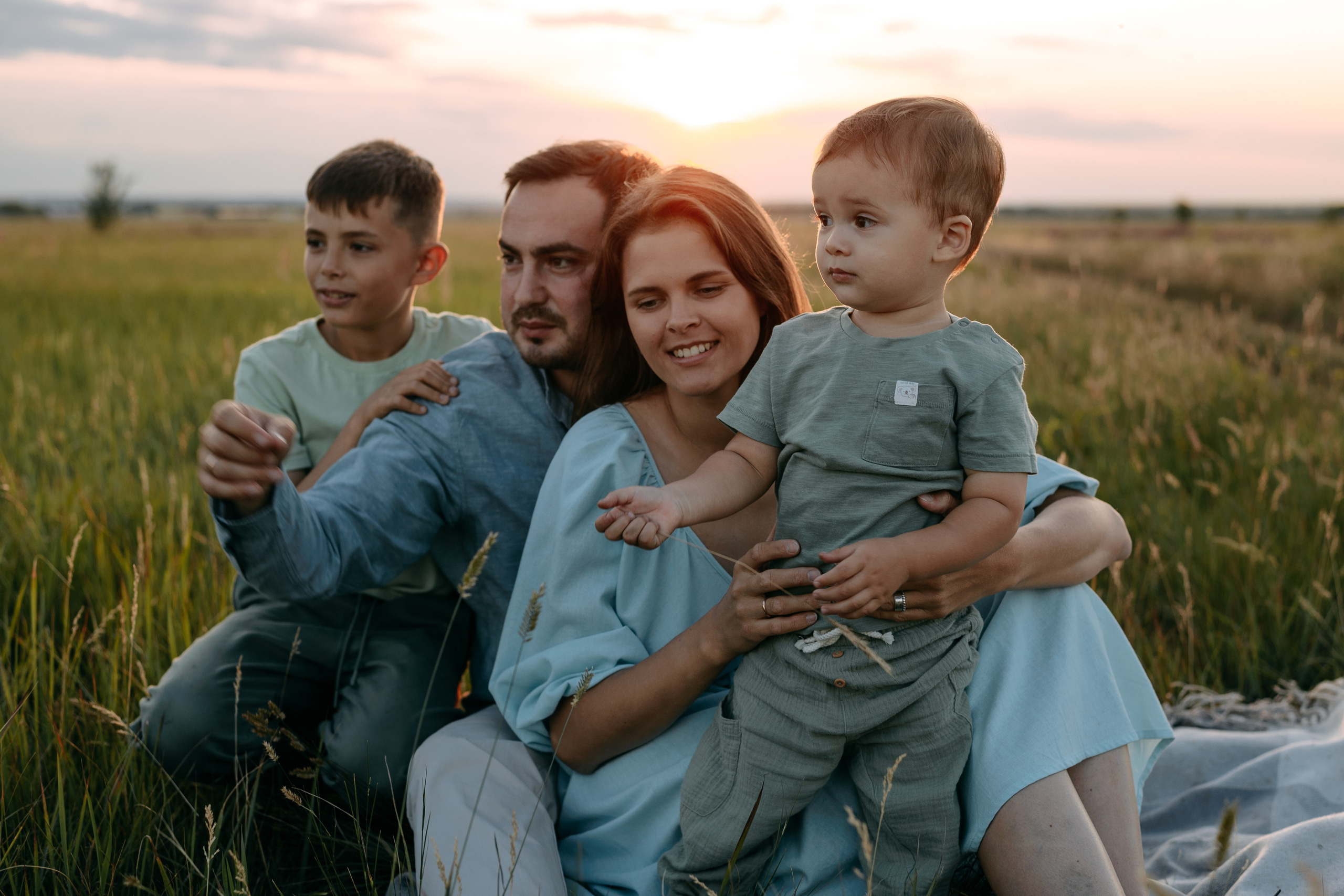 Семья Борцовых. Дарья Самара Фотограф семьи, любви и детства