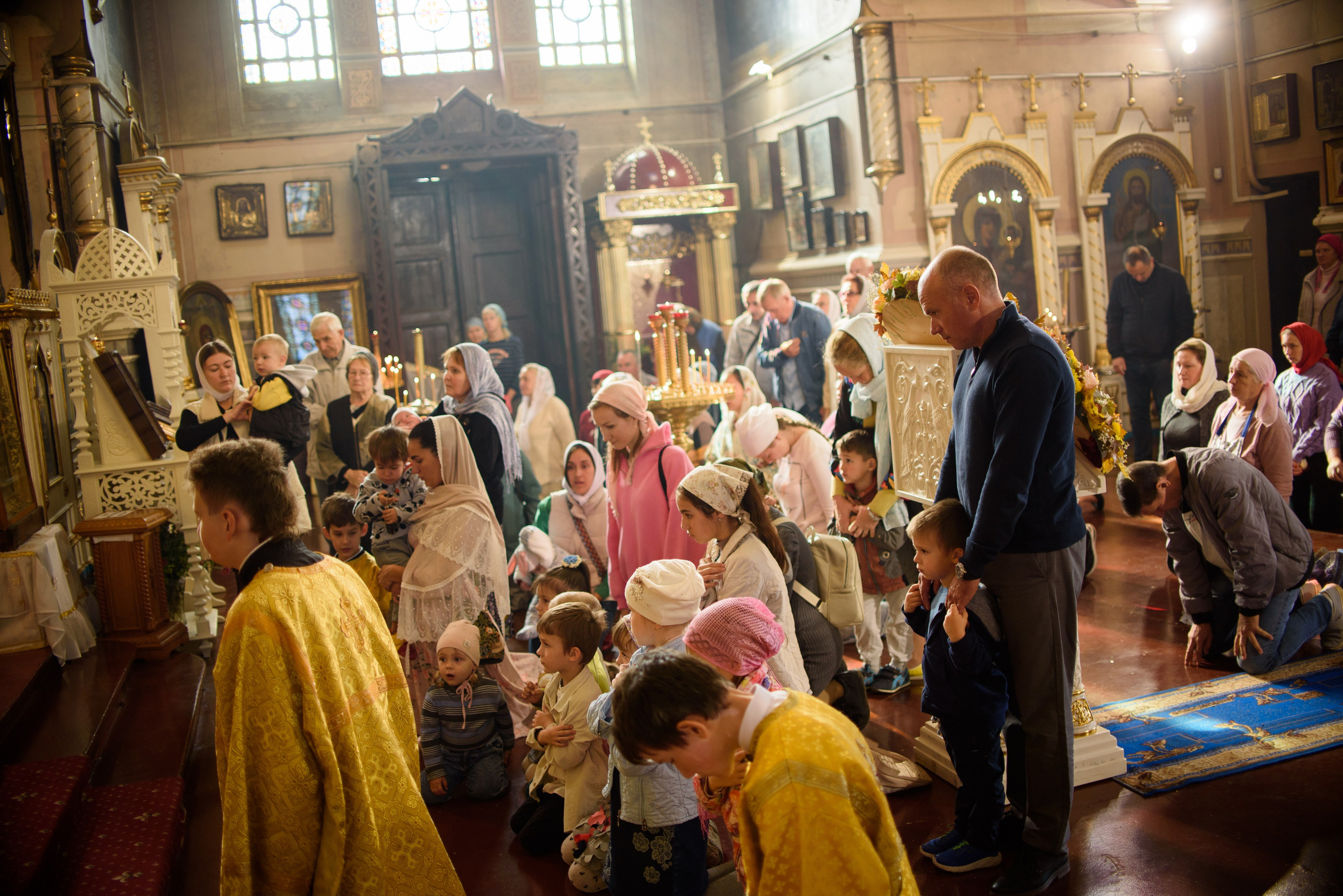 Воскресная литургия 29.10.2023. Семейный и свадебный фотограф в Феодосии и Коктебеле