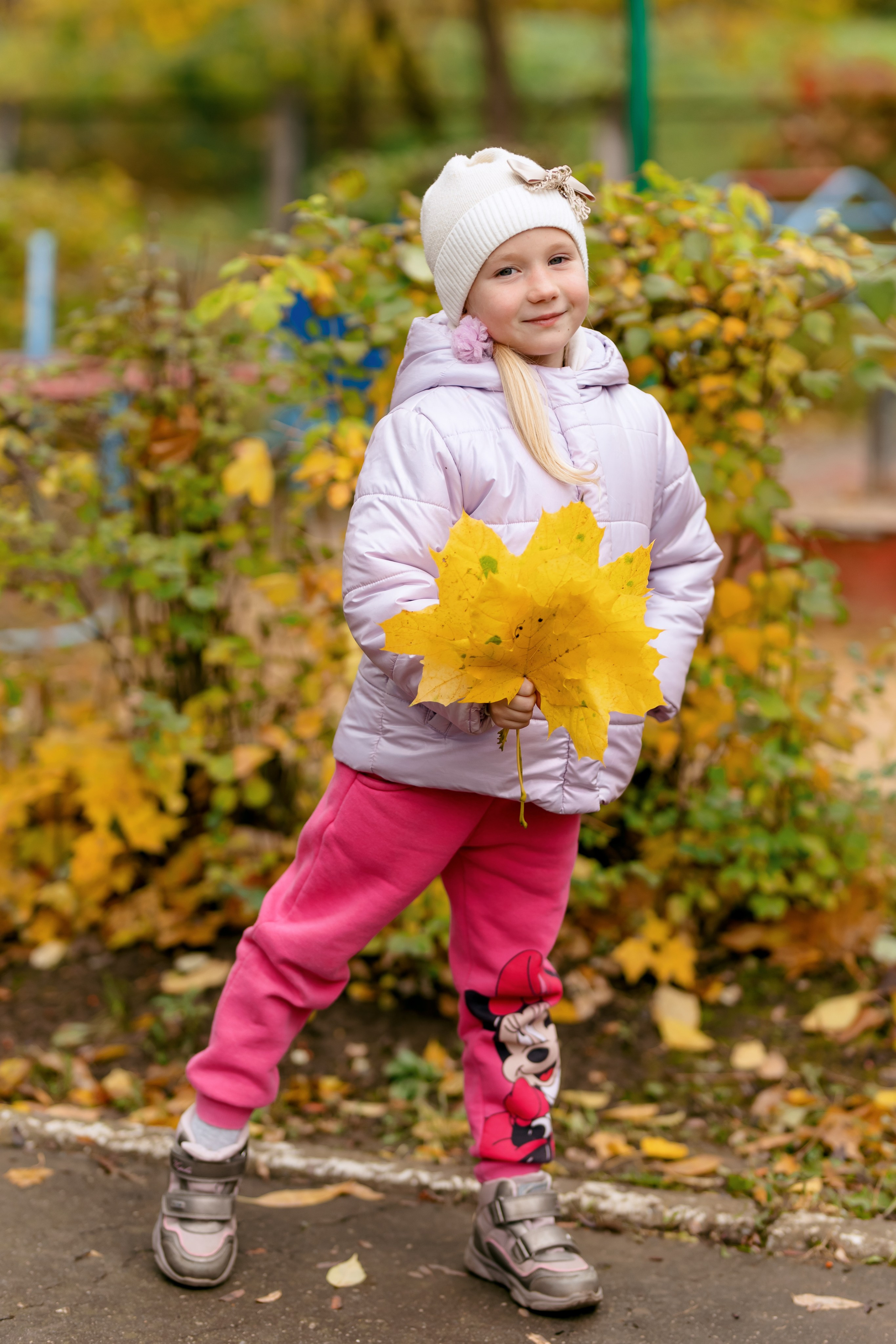 Осень в садике. Свадебный и семейный фотограф в Туле и области Маша Костина