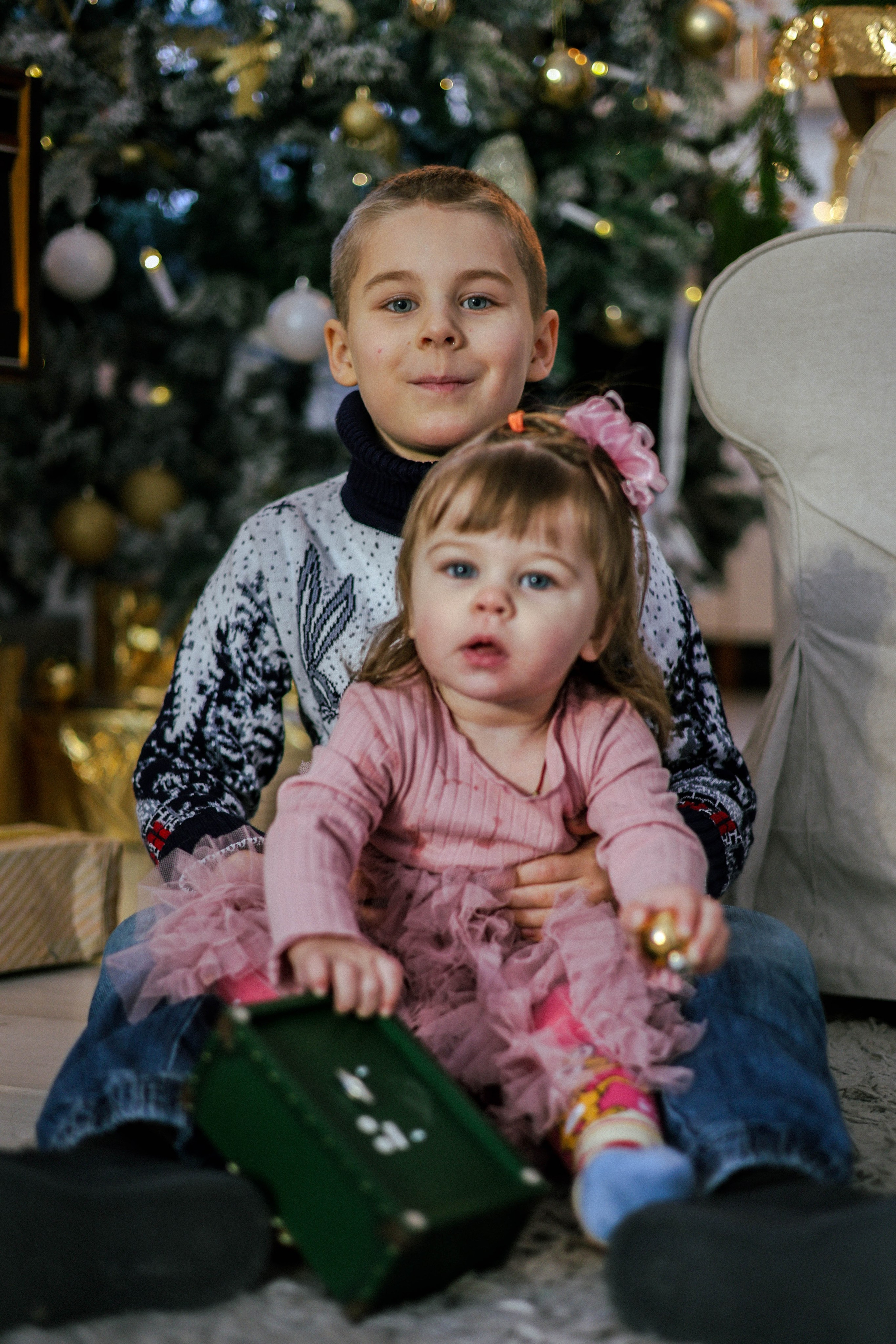 Новогодняя история «Нелля и ее семья». Фотограф в Москве Анастасия Калинина