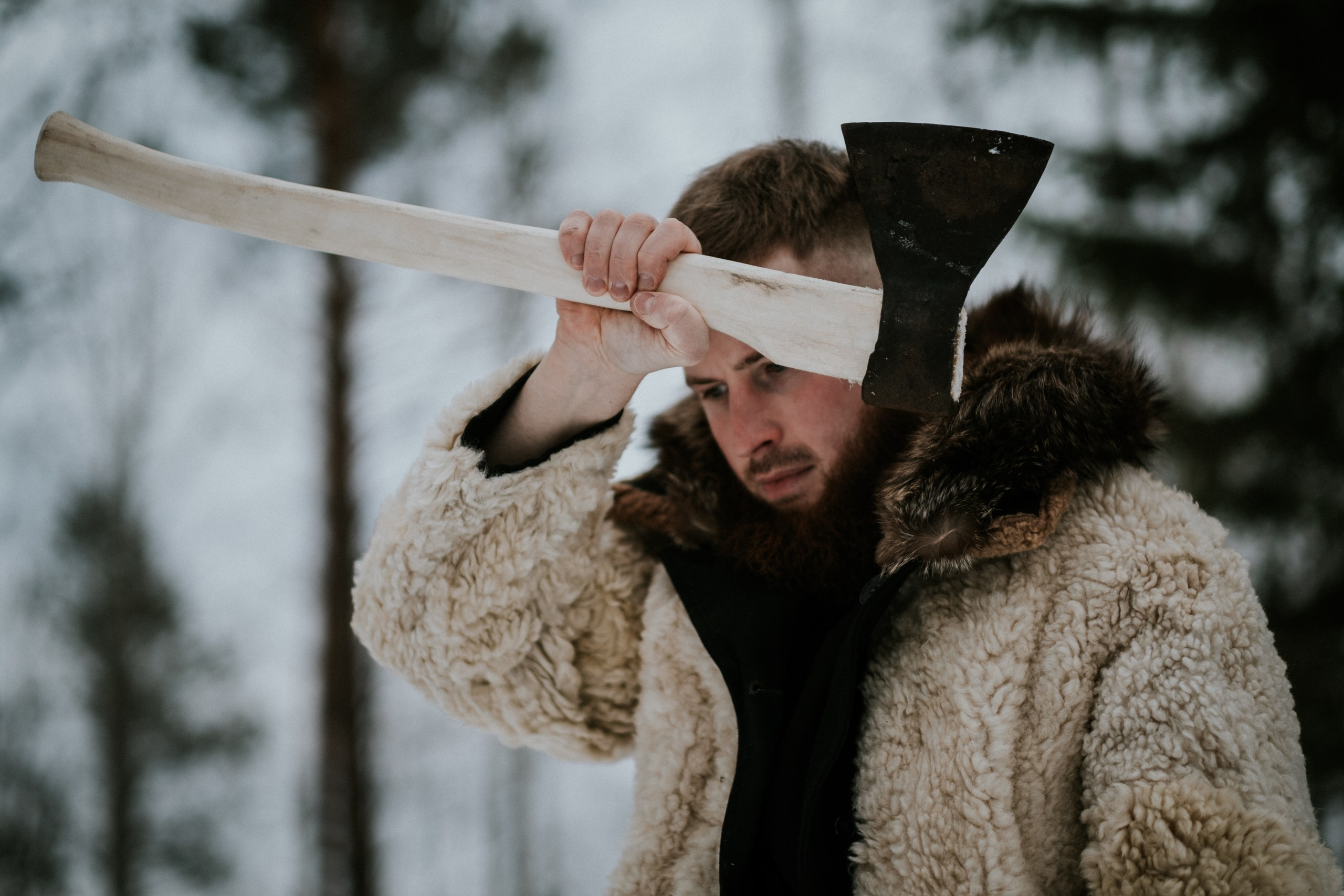 Творческая съемка "Сила в холоде". Организация свадеб под ключ в Архангельске и Северодвинске