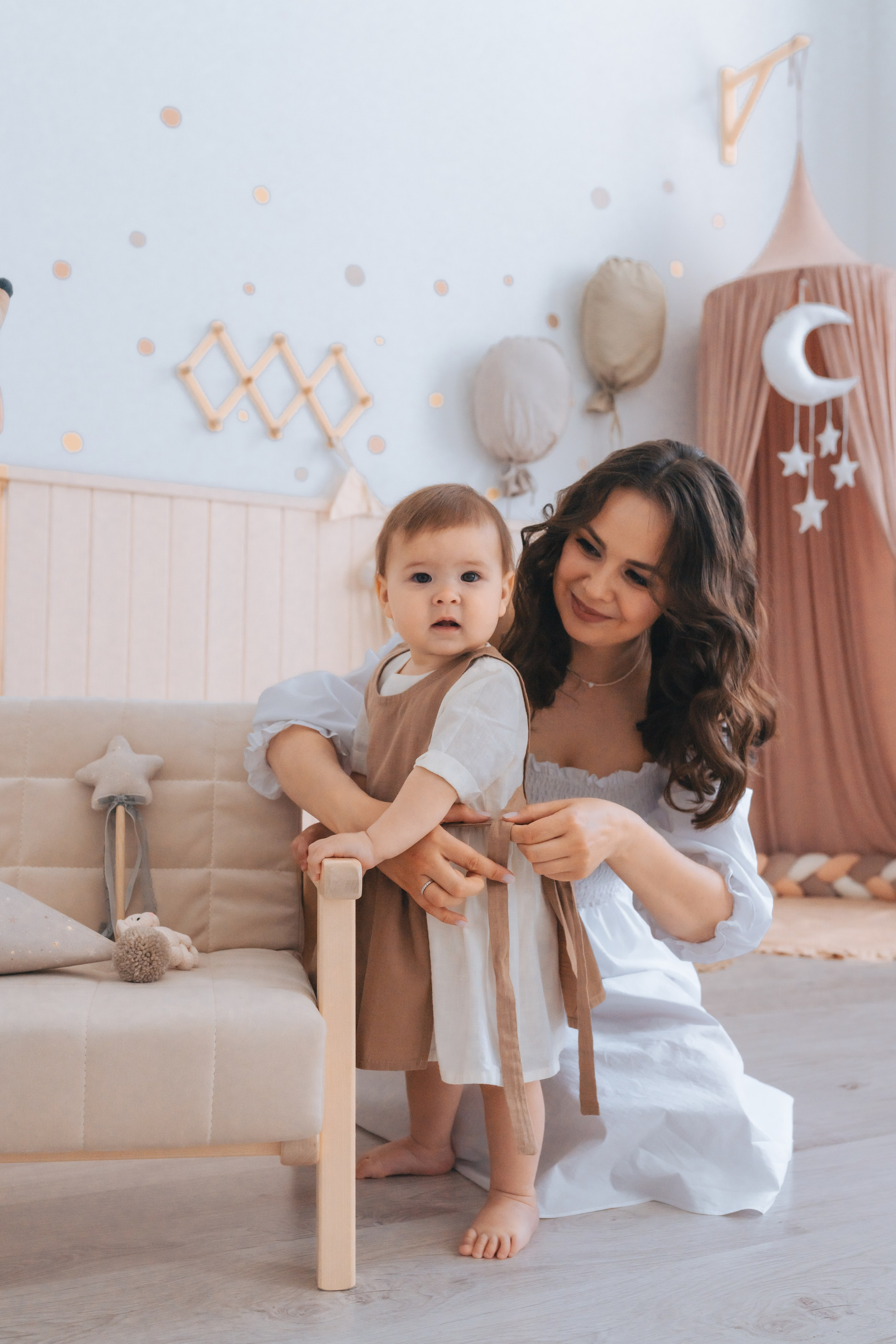 Амелия 1 год. Семейный, детский и лайфстайл фотограф в Москве Альбина Соколова